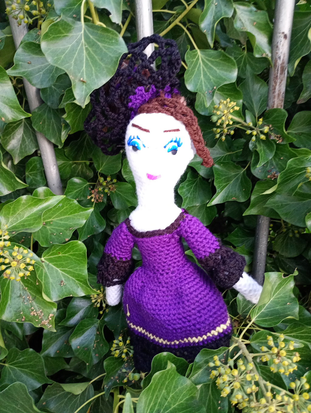 Poupee exsclisive crochet.mafame Paris 35cm