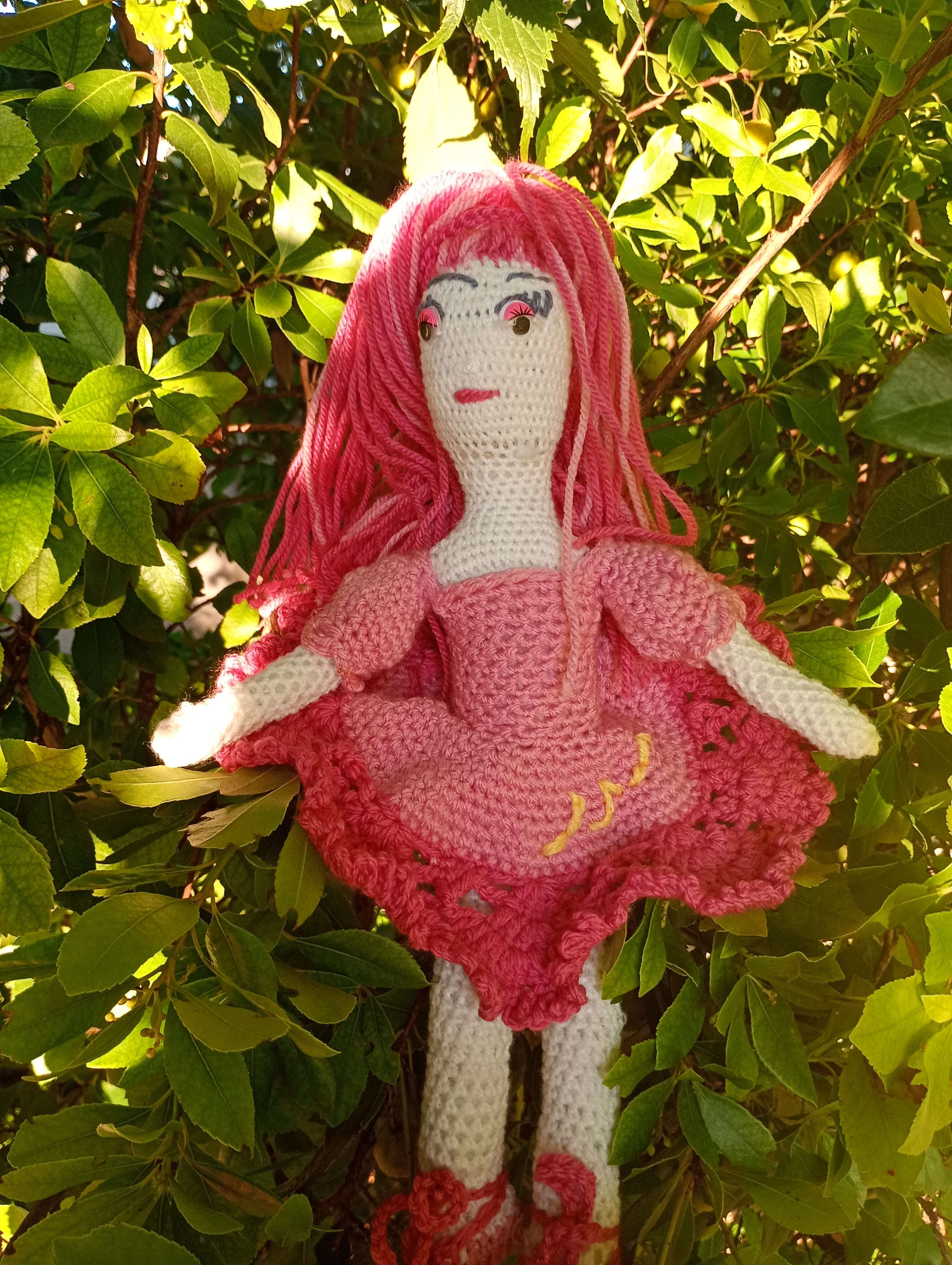 Poupe exsclusive crochet Melodis Roxaris 35cm