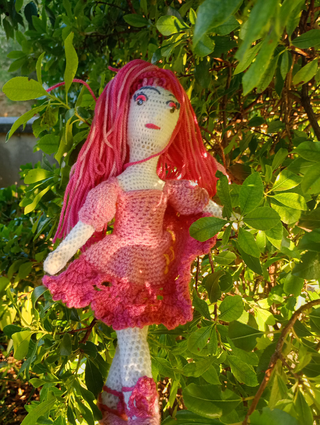 Poupe exsclusive crochet Melodis Roxaris 35cm