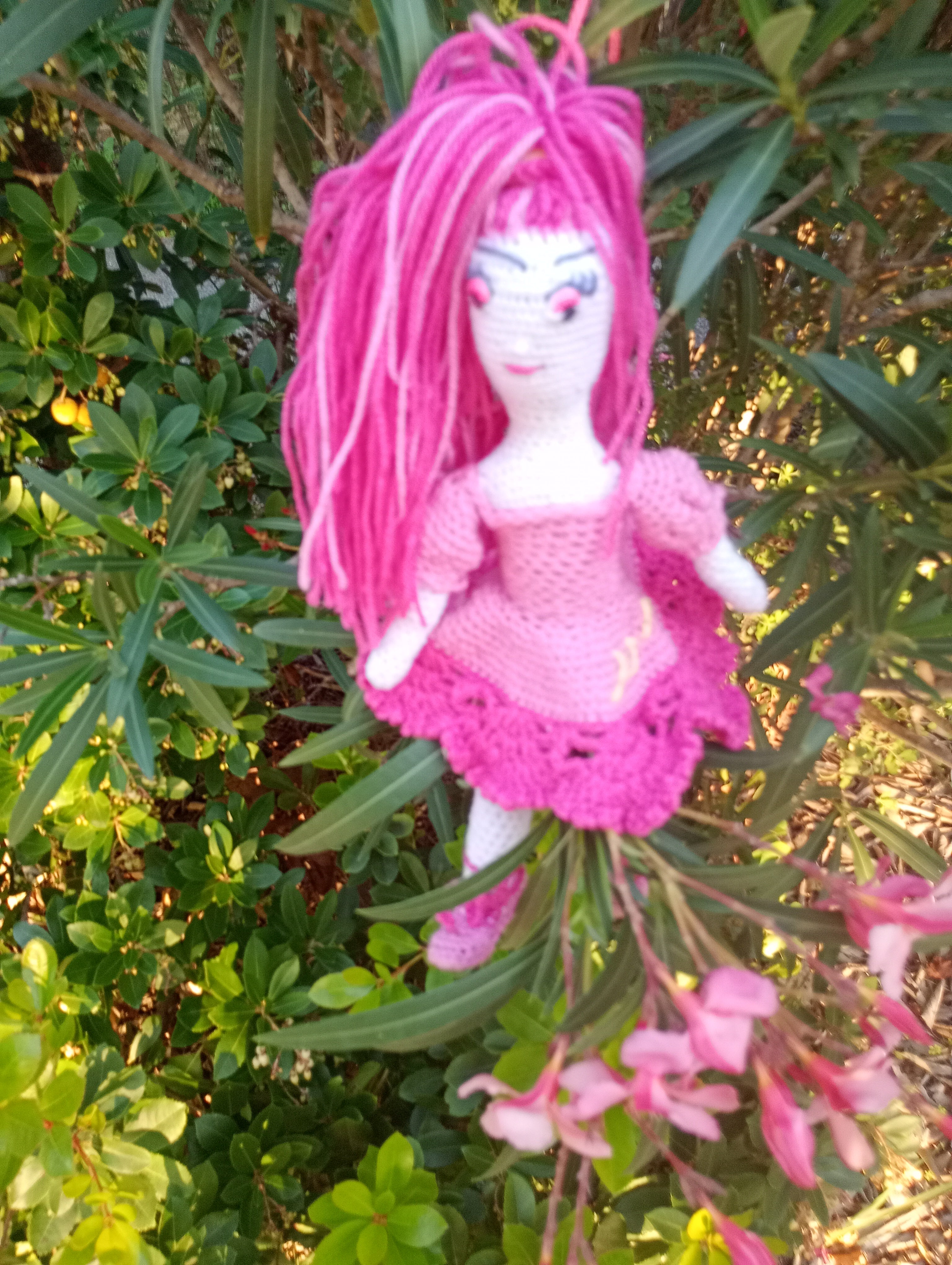 Poupe exsclusive crochet Melodis Roxaris 35cm