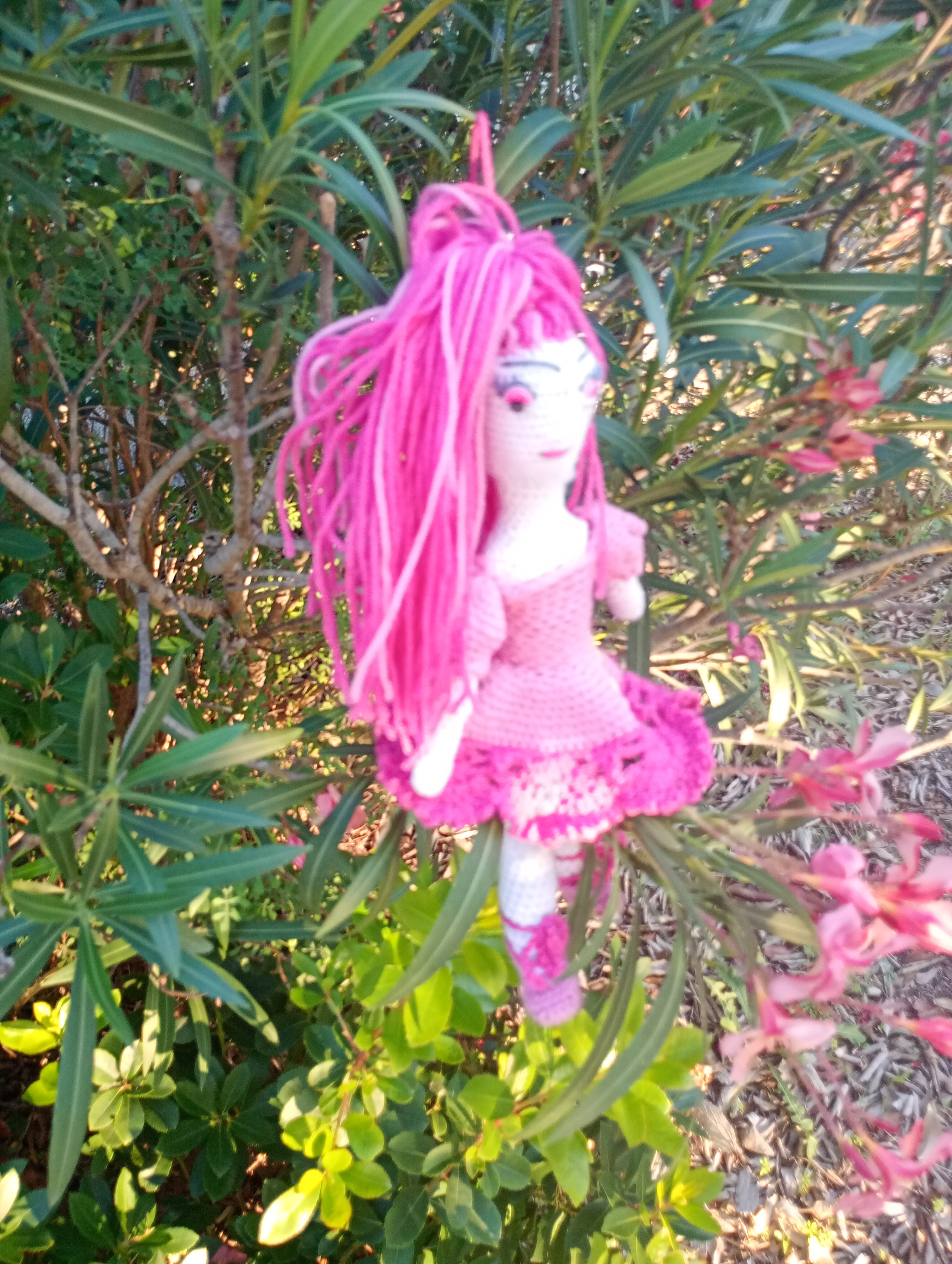 Poupe exsclusive crochet Melodis Roxaris 35cm