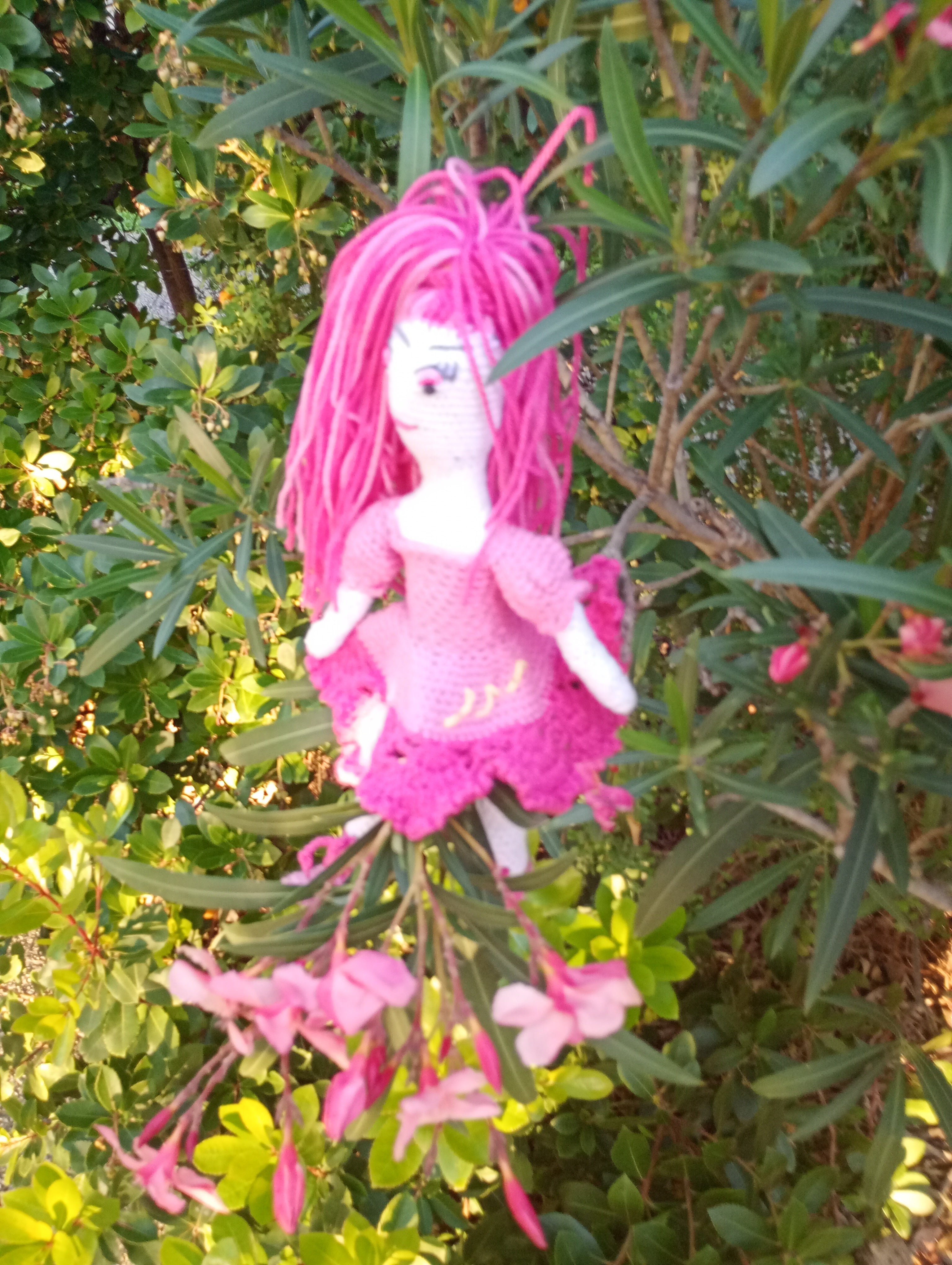 Poupe exsclusive crochet Melodis Roxaris 35cm