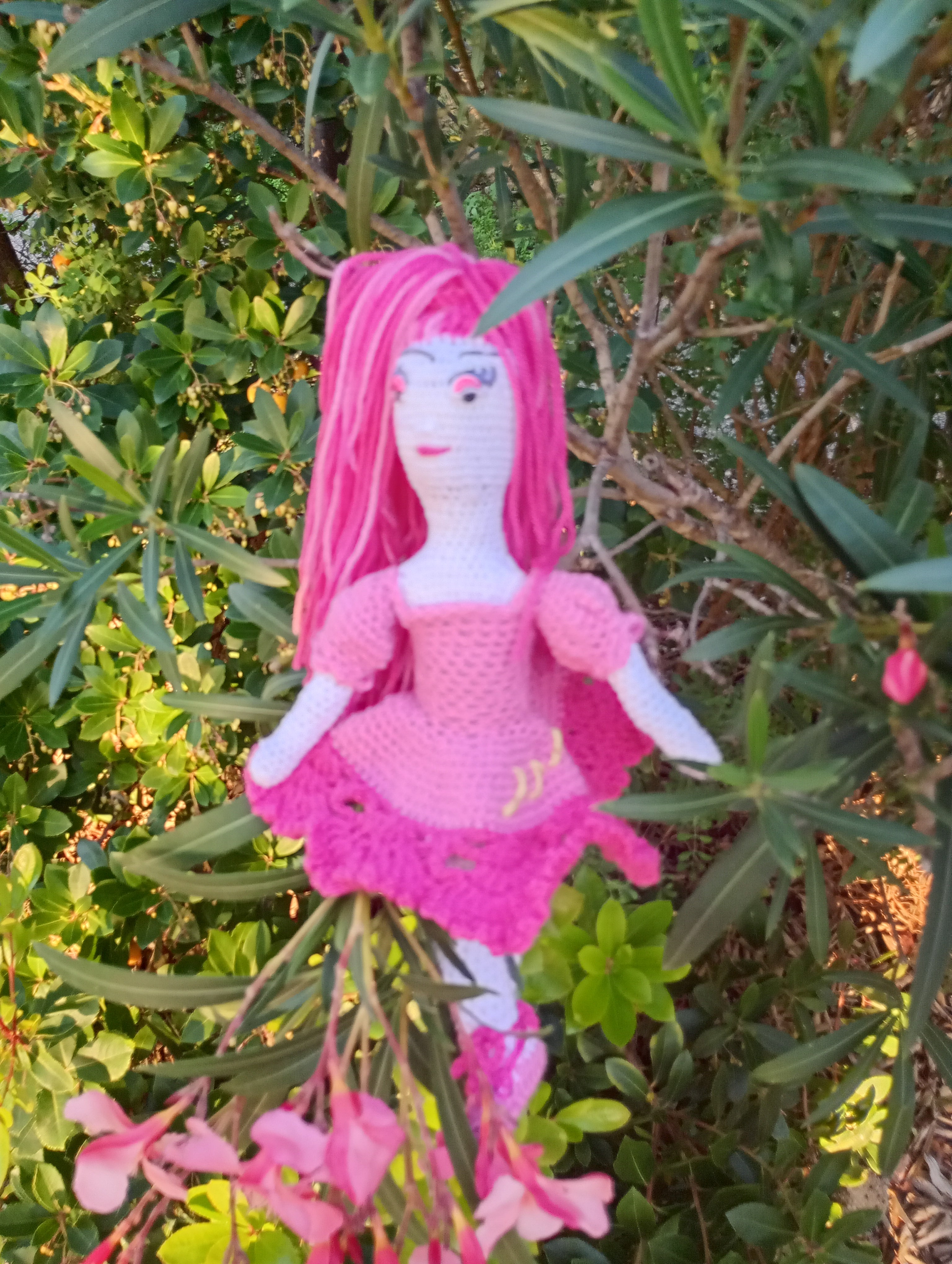 Poupe exsclusive crochet Melodis Roxaris 35cm