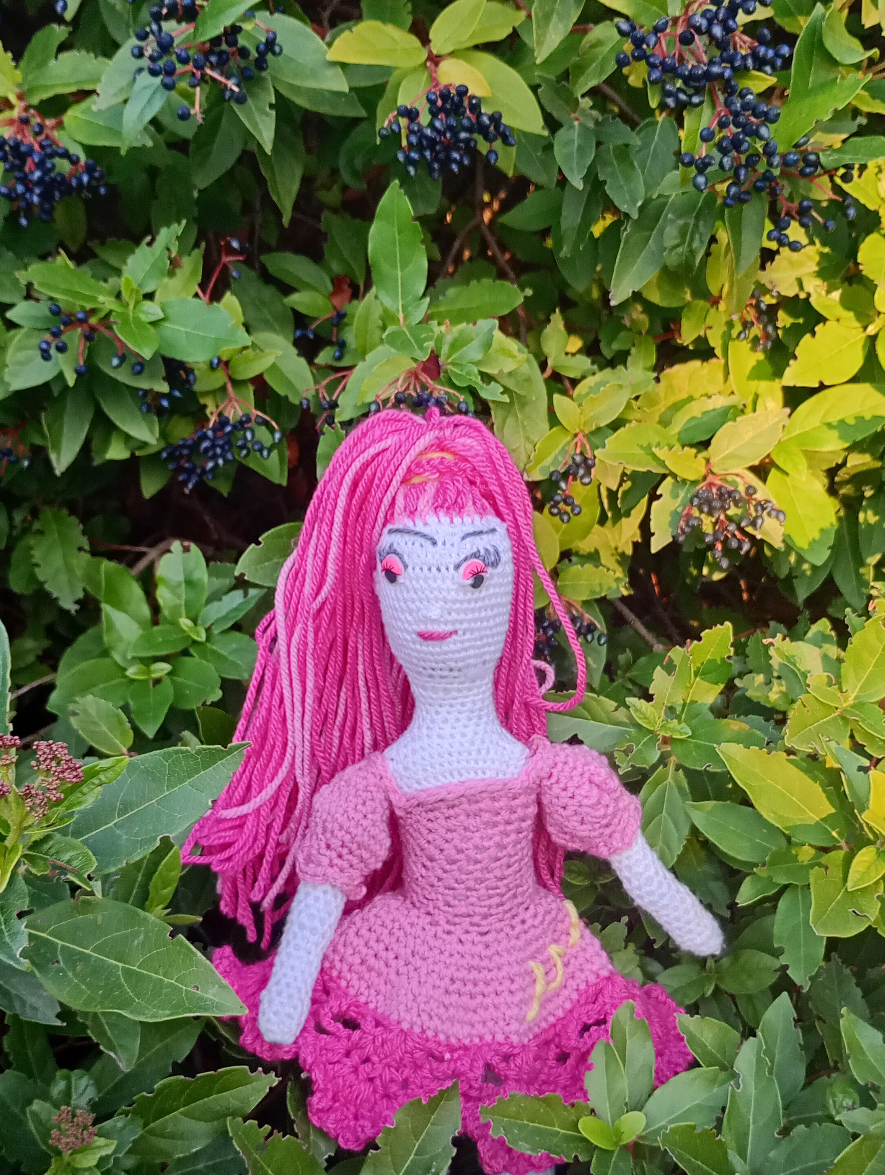 Poupe exsclusive crochet Melodis Roxaris 35cm