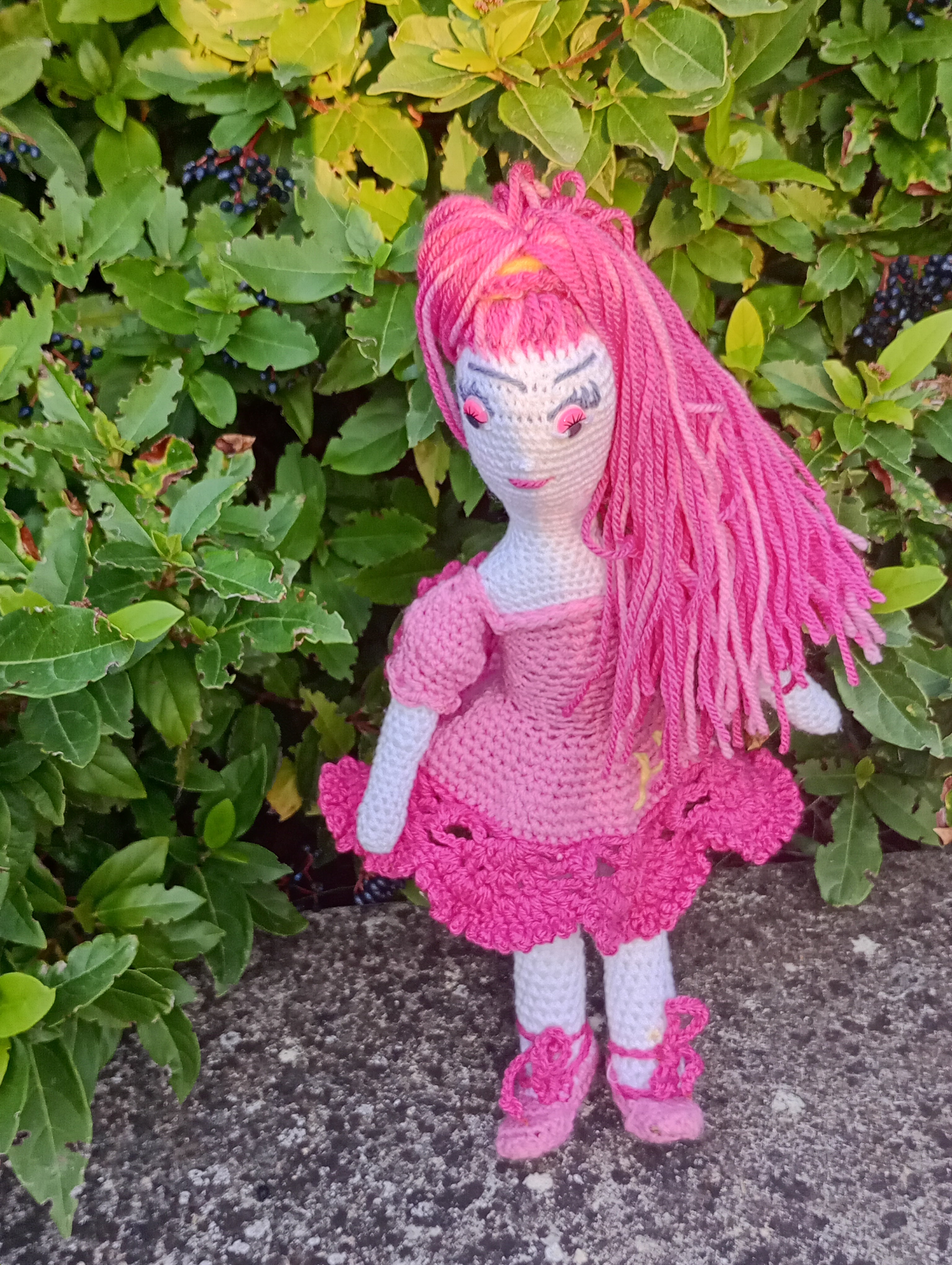 Poupe exsclusive crochet Melodis Roxaris 35cm