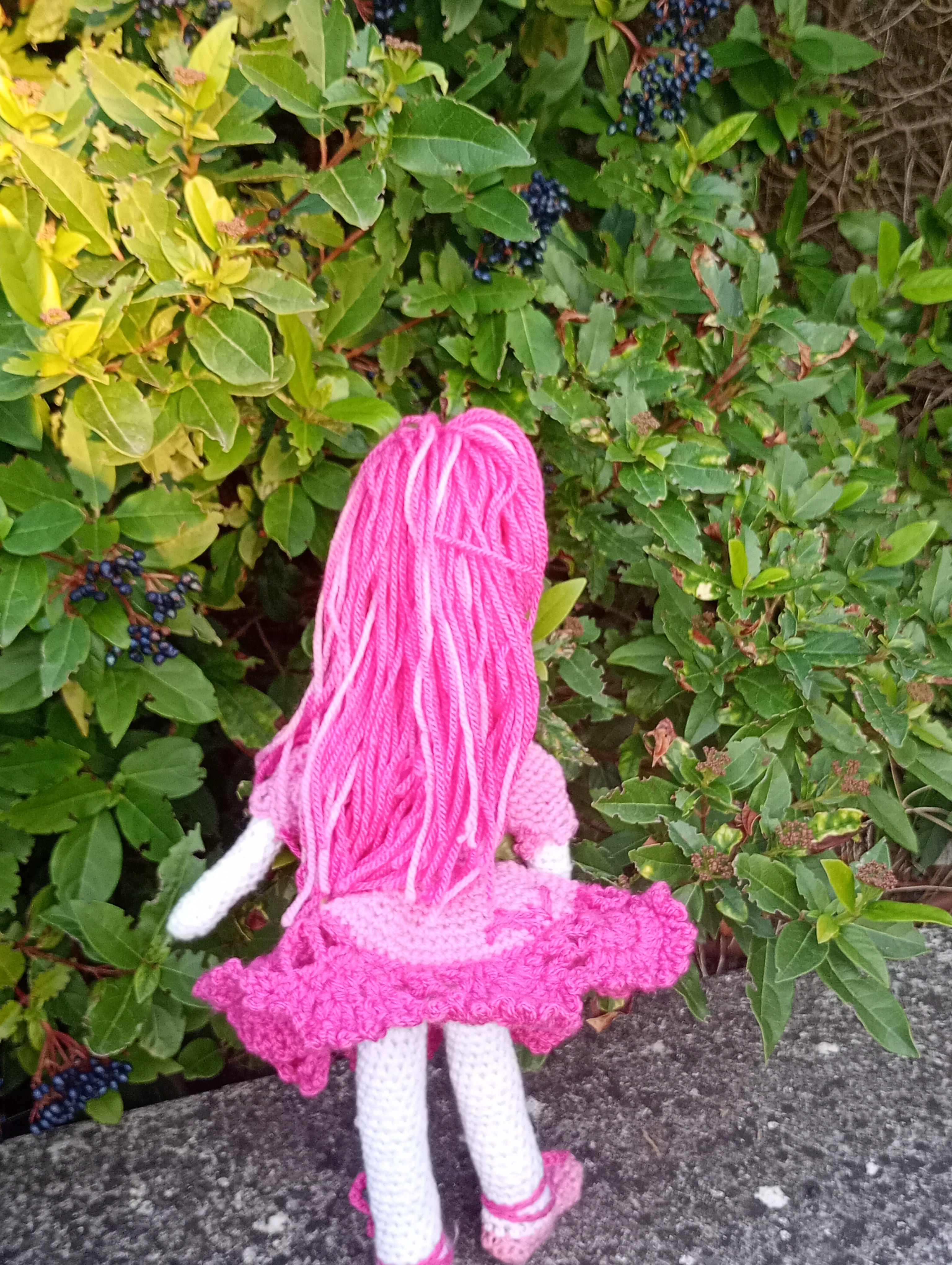 Poupe exsclusive crochet Melodis Roxaris 35cm