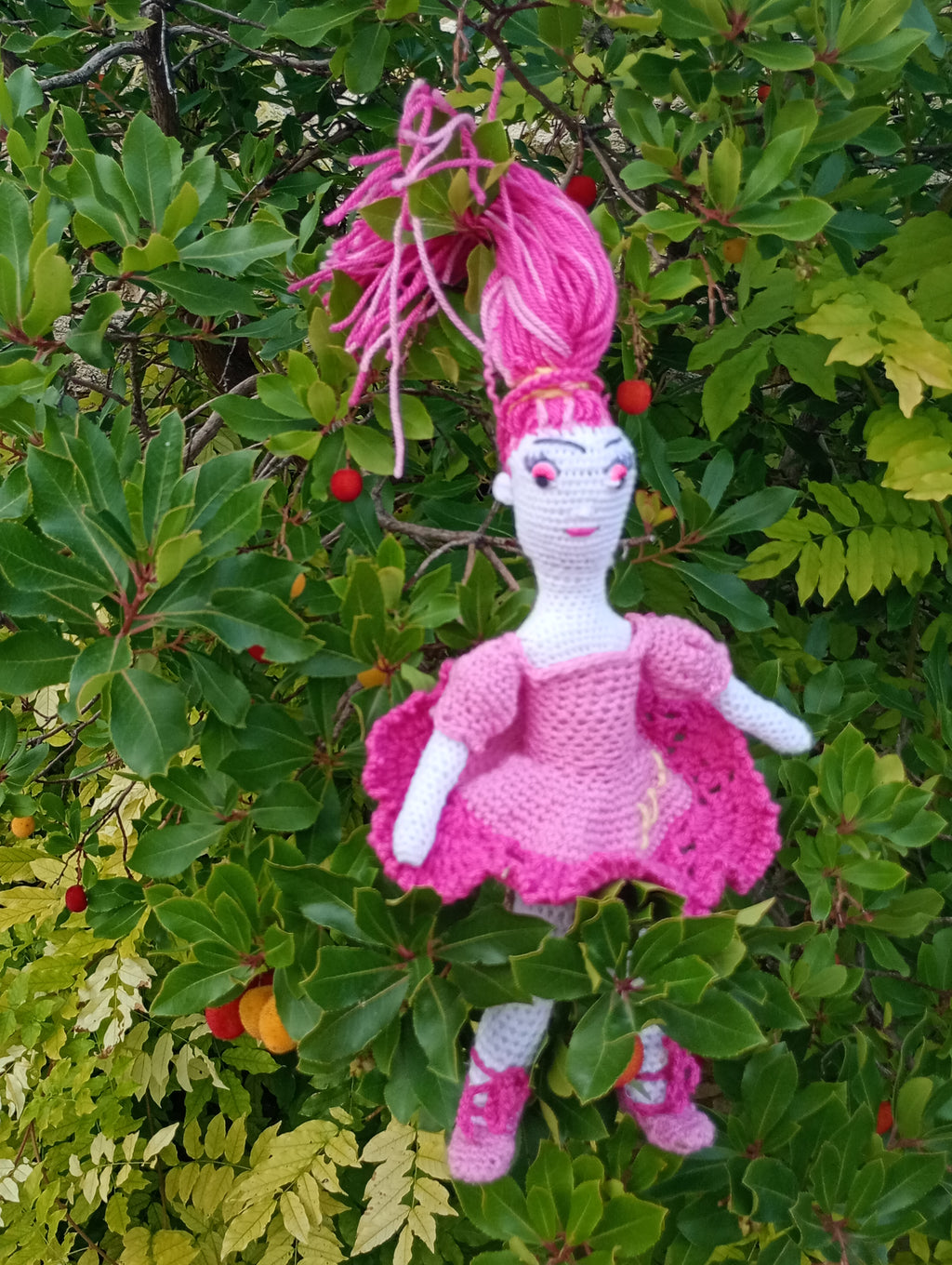 Poupe exsclusive crochet Melodis Roxaris 35cm