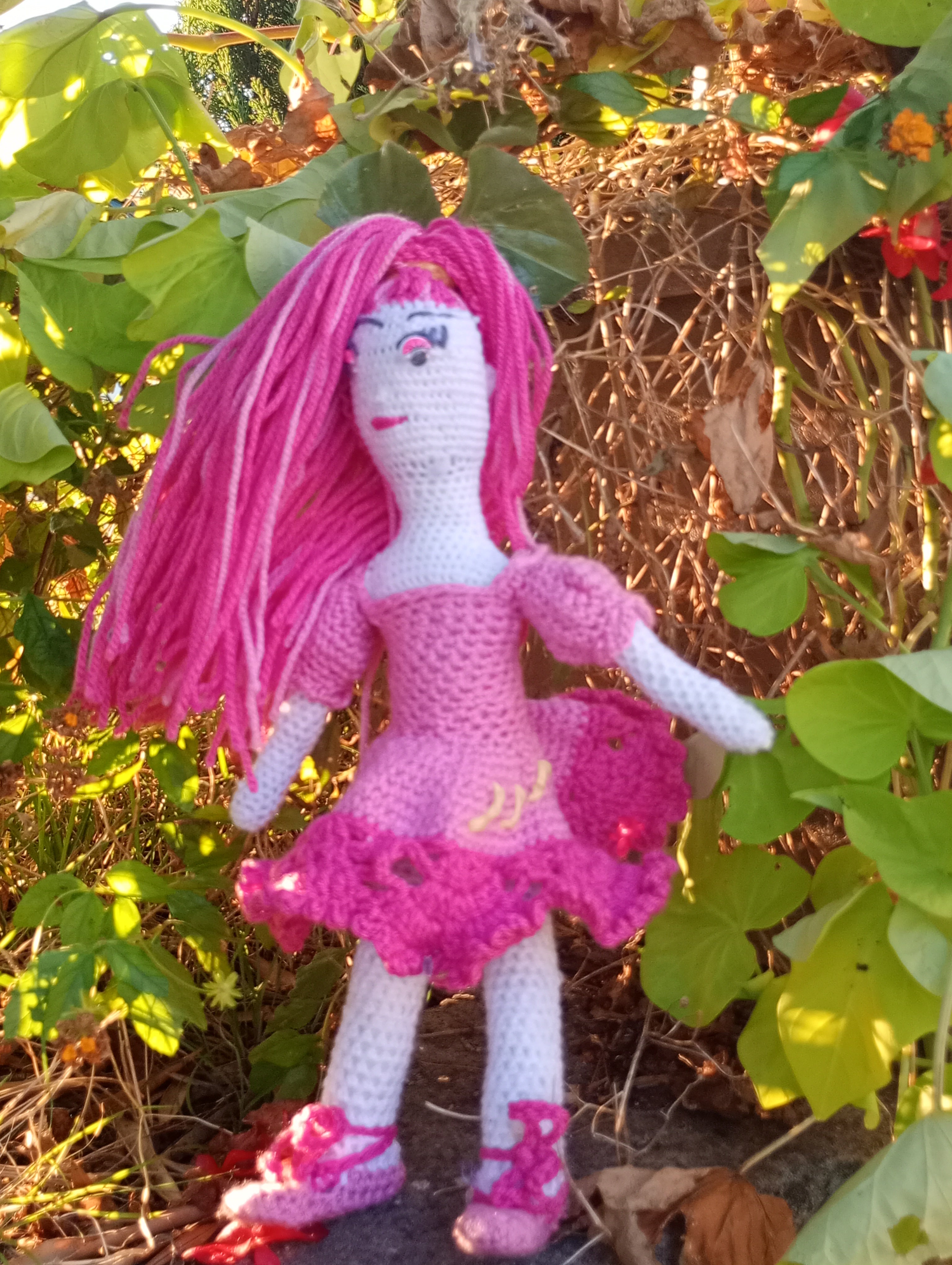 Poupe exsclusive crochet Melodis Roxaris 35cm