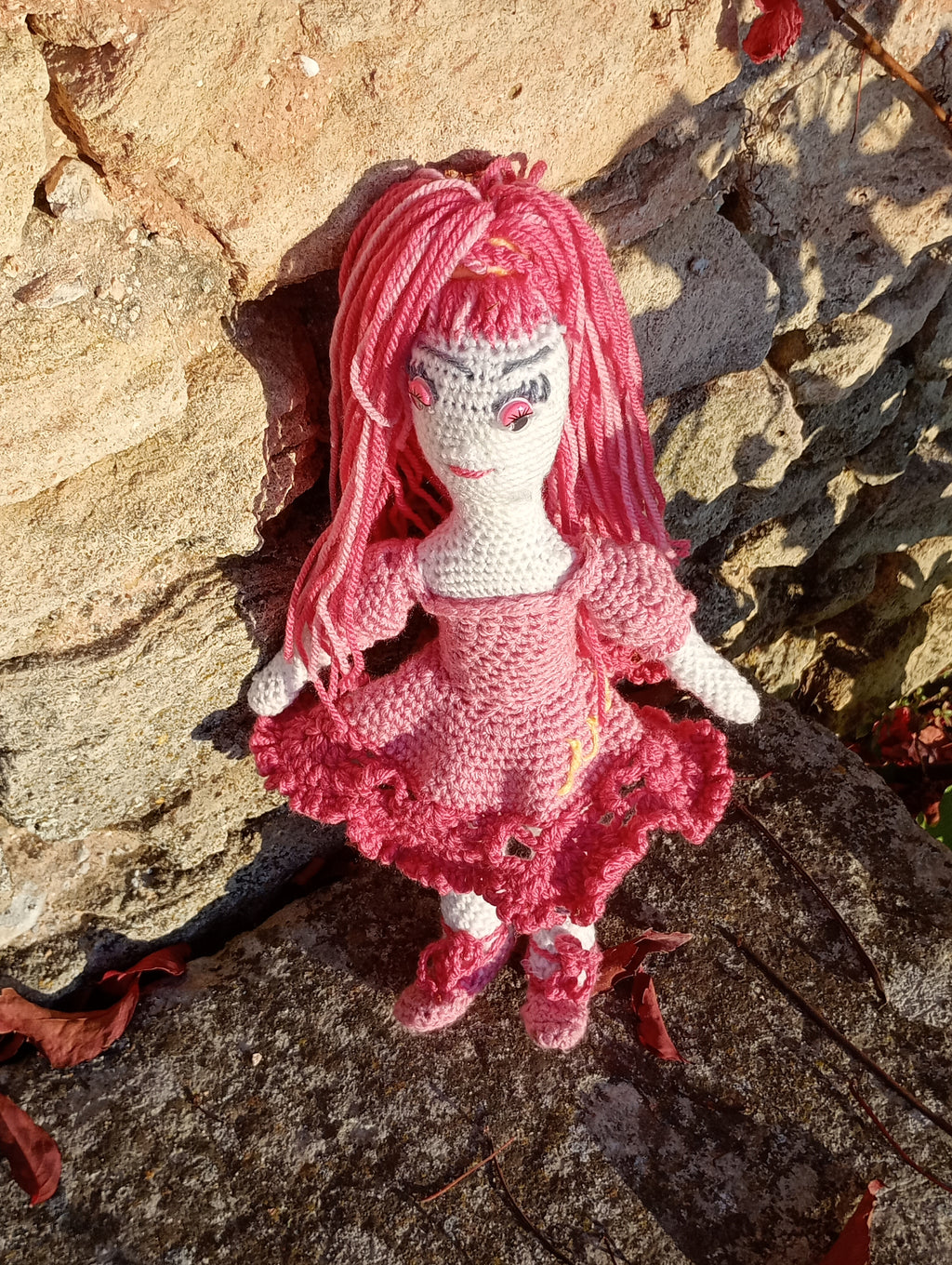 Poupe exsclusive crochet Melodis Roxaris 35cm