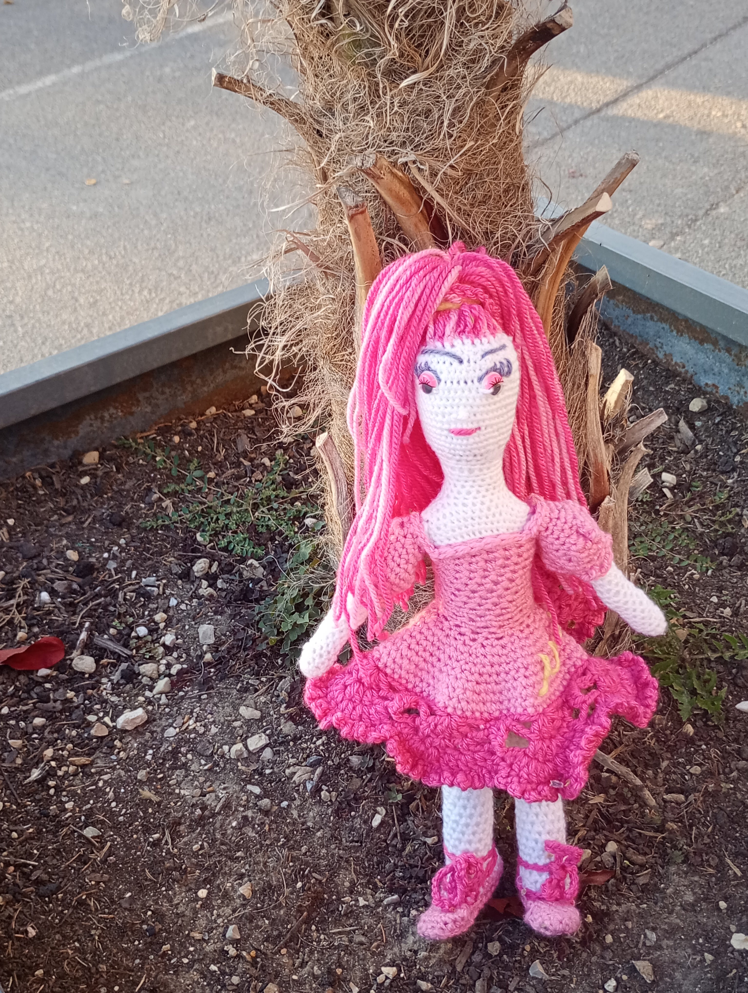 Poupe exsclusive crochet Melodis Roxaris 35cm