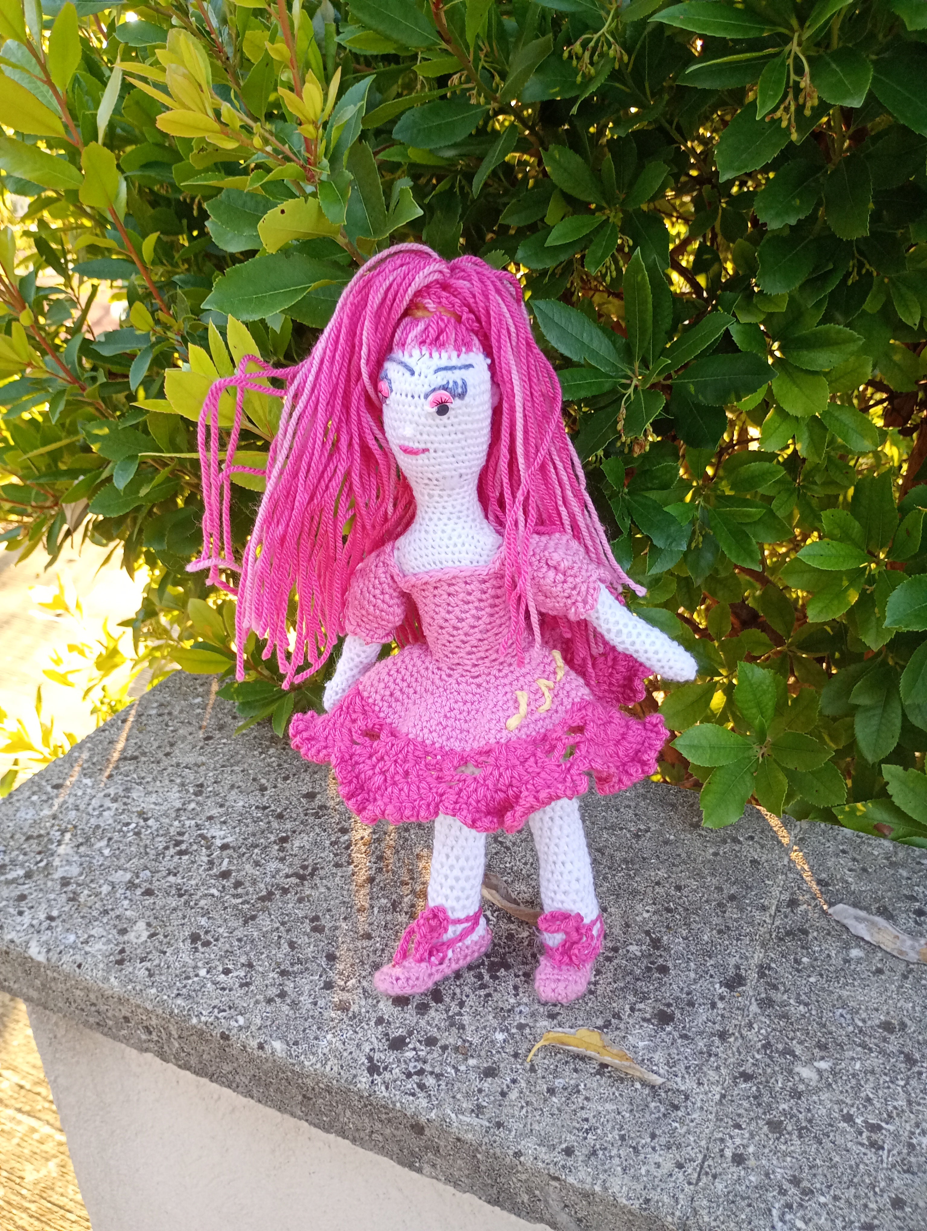 Poupe exsclusive crochet Melodis Roxaris 35cm