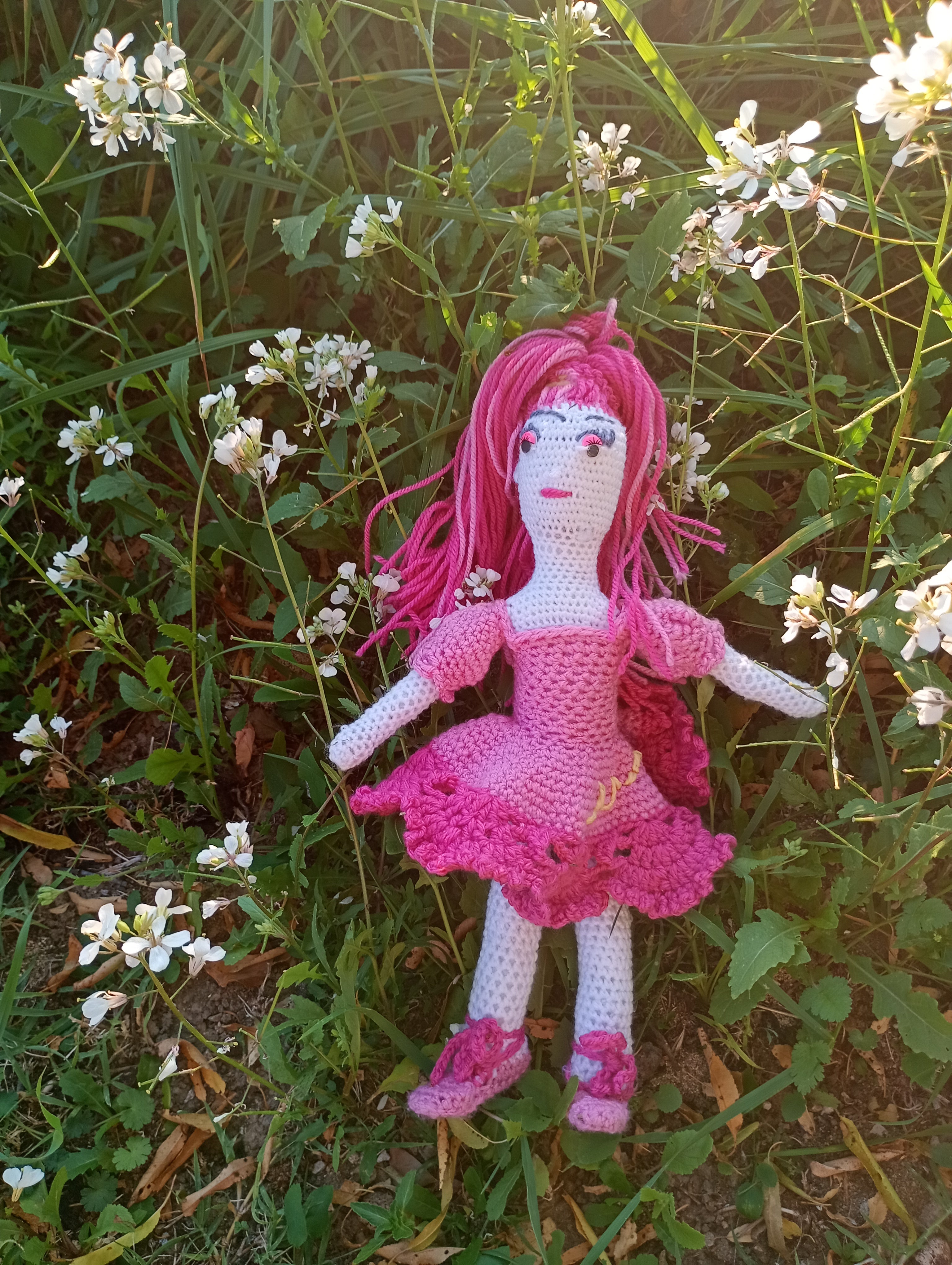 Poupe exsclusive crochet Melodis Roxaris 35cm