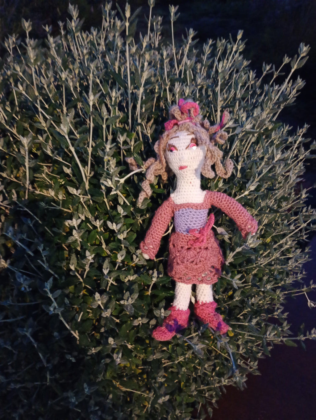 Poupe exsclusive crochet madame Carpentras