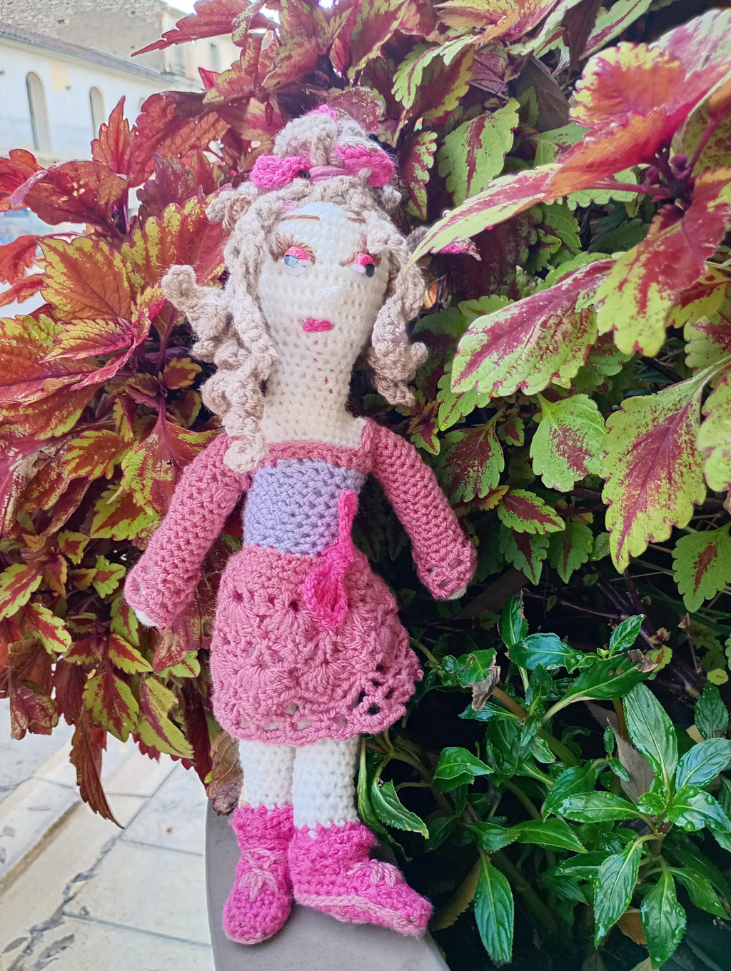 Poupe exsclusive crochet madame Carpentras