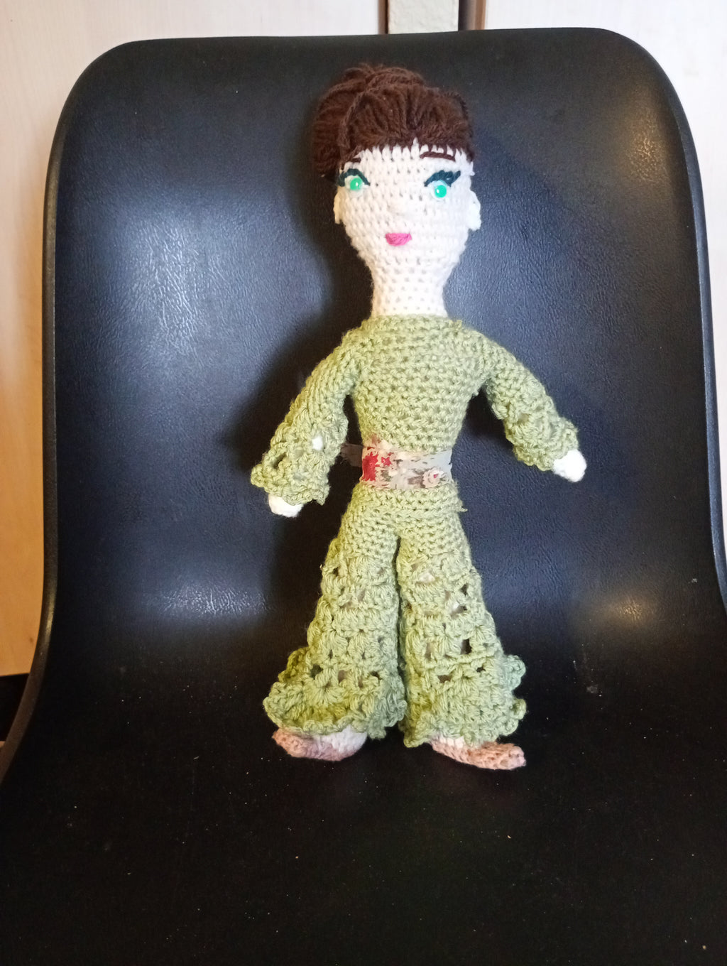 Poupe exsclusive crochet  lady of Economy