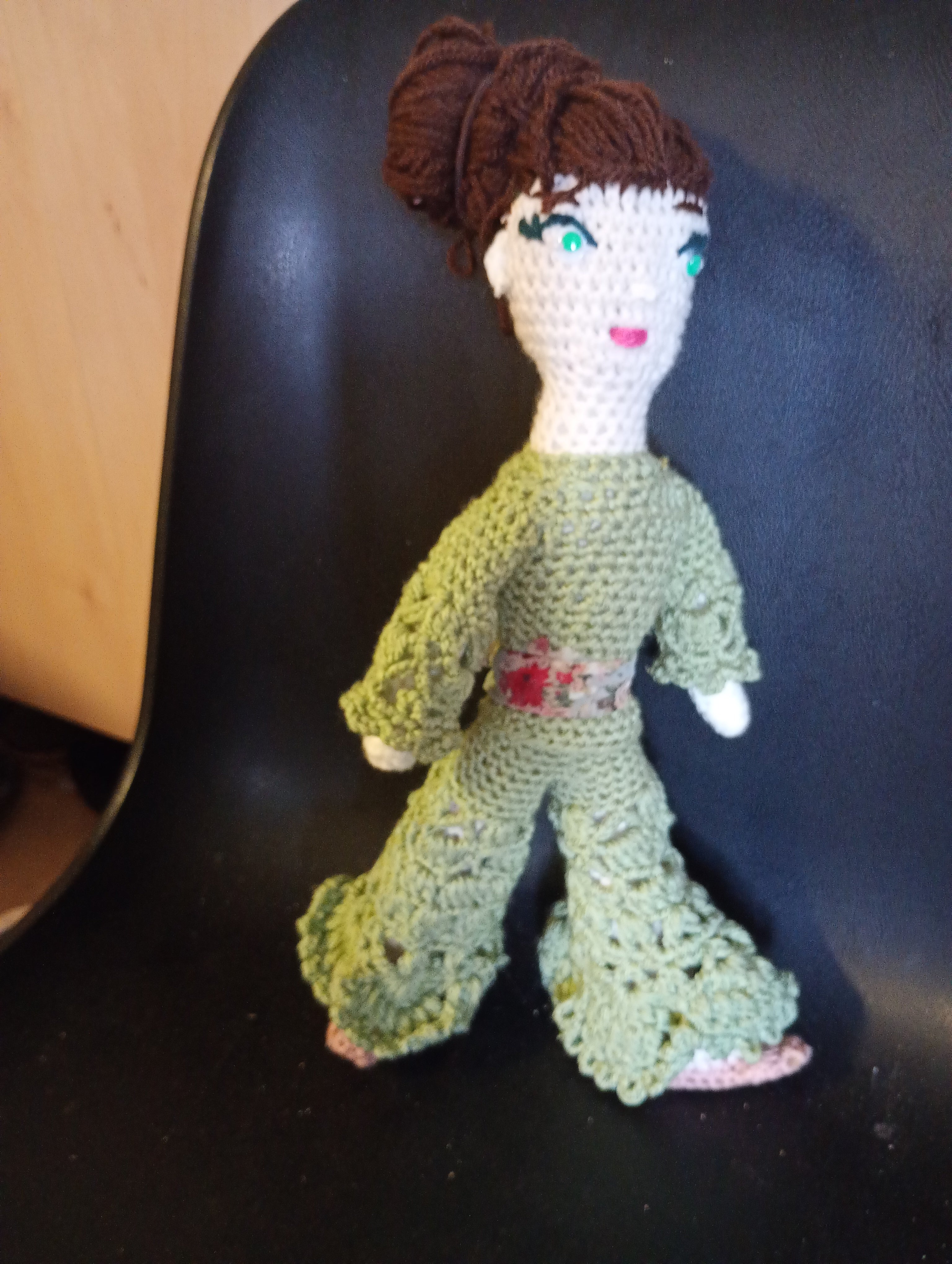 Poupe exsclusive crochet  lady of Economy