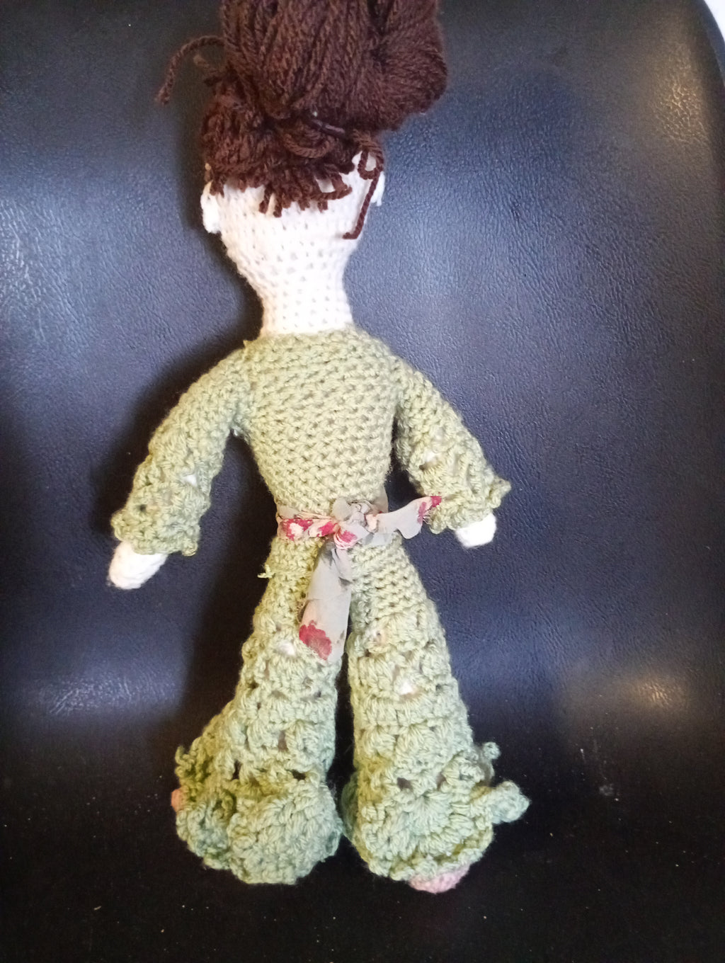 Poupe exsclusive crochet  lady of Economy