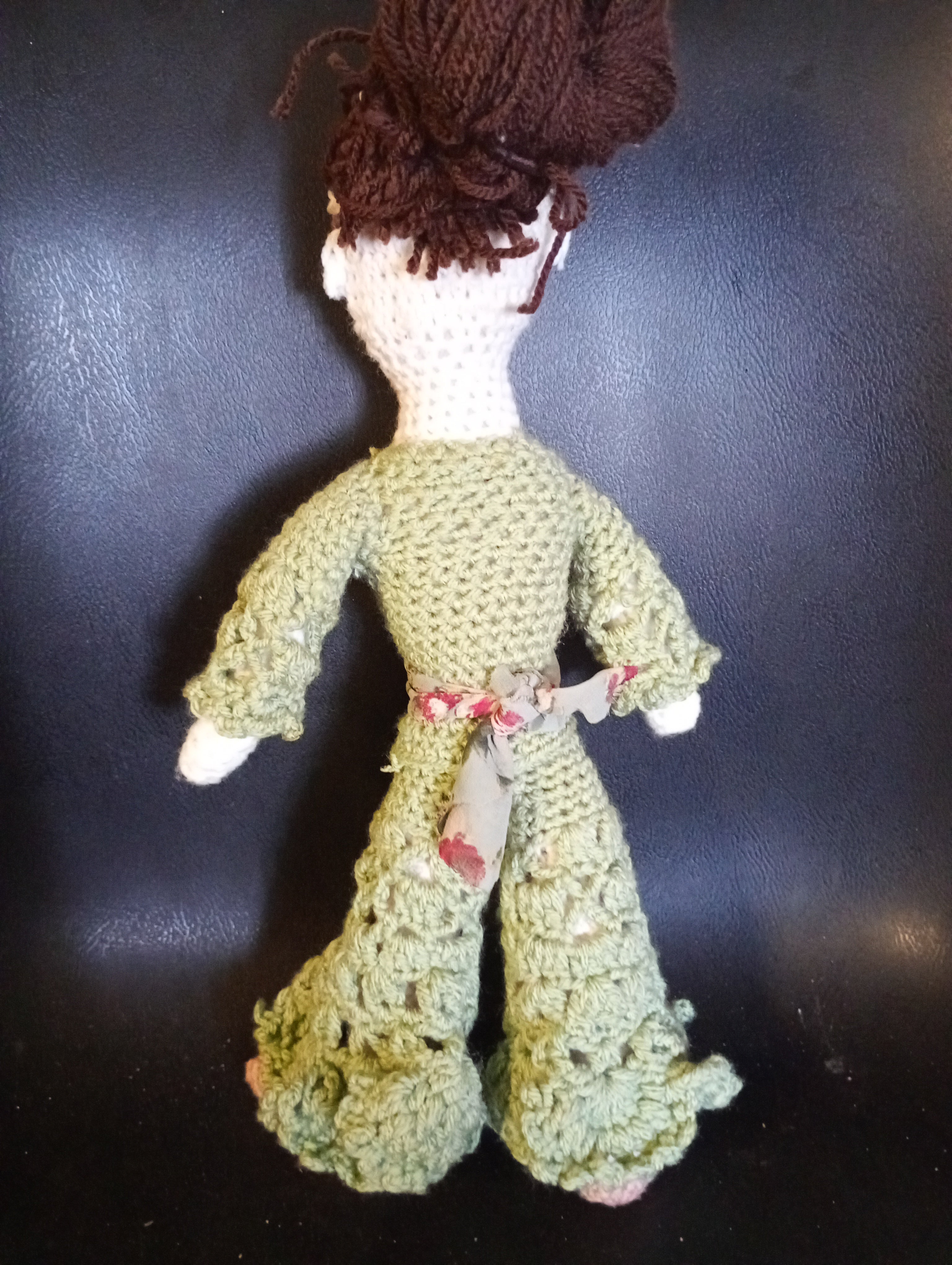 Poupe exsclusive crochet  lady of Economy