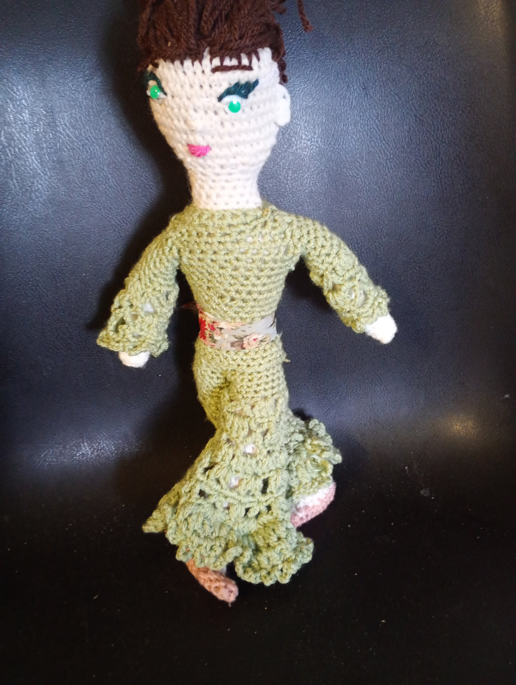 Poupe exsclusive crochet  lady of Economy