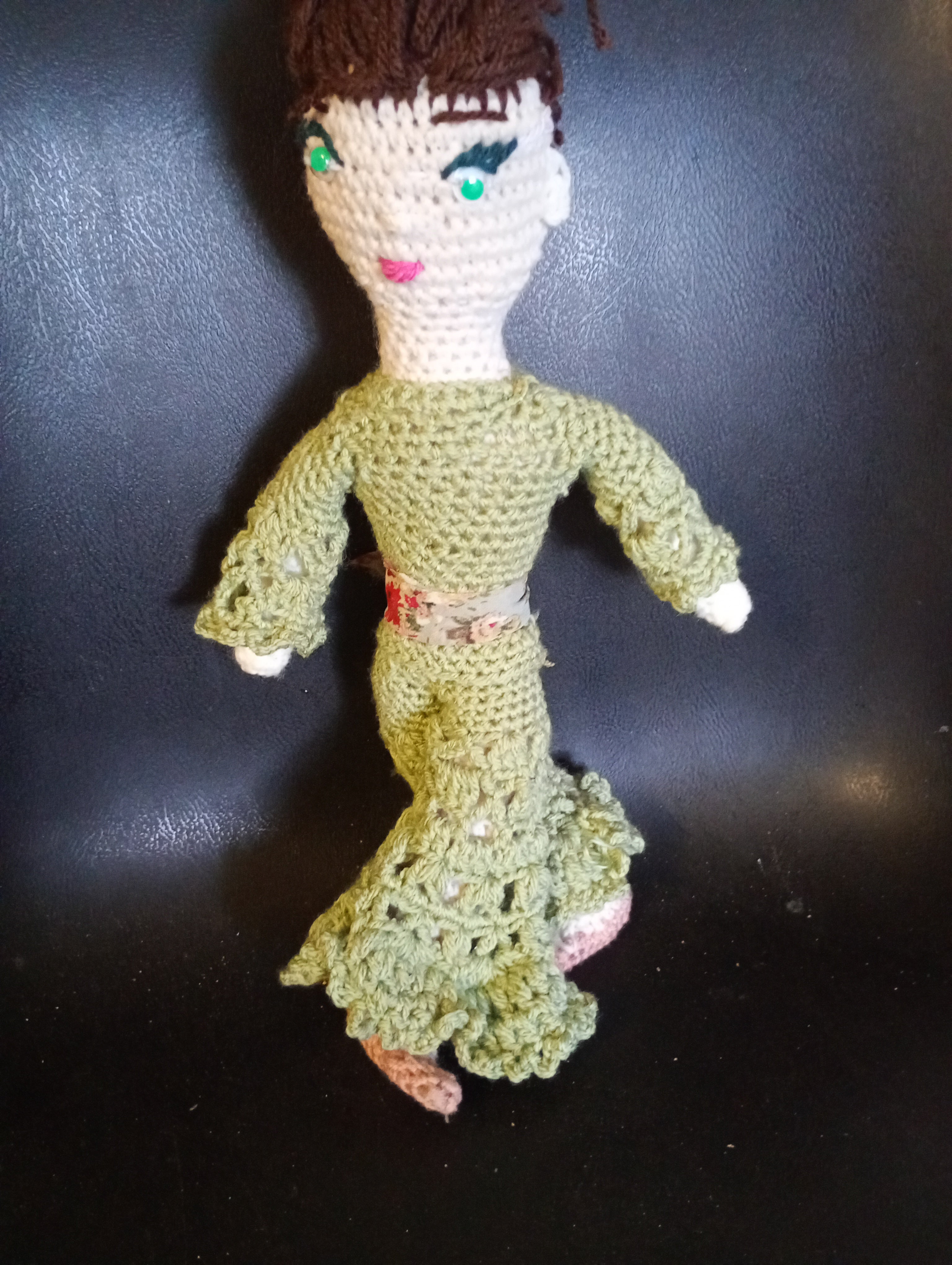 Poupe exsclusive crochet  lady of Economy