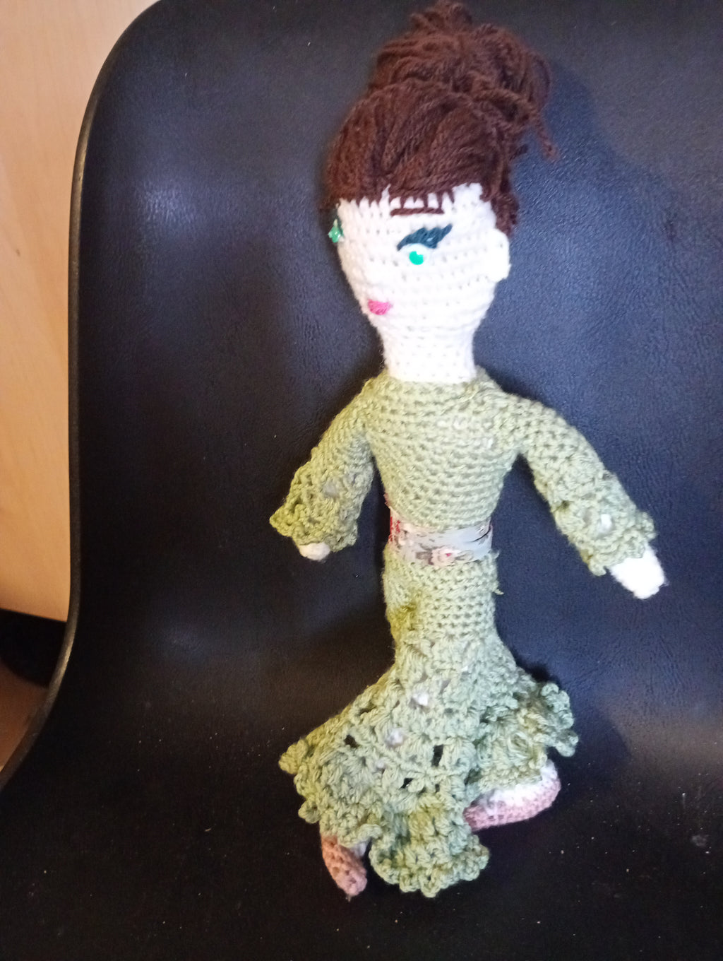 Poupe exsclusive crochet  lady of Economy