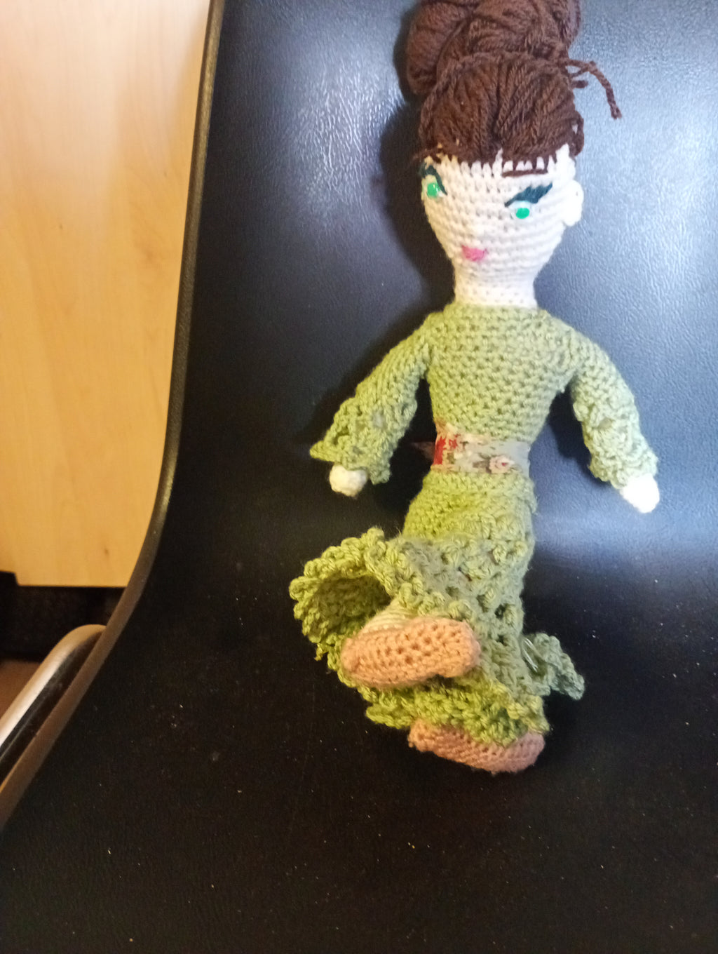 Poupe exsclusive crochet  lady of Economy