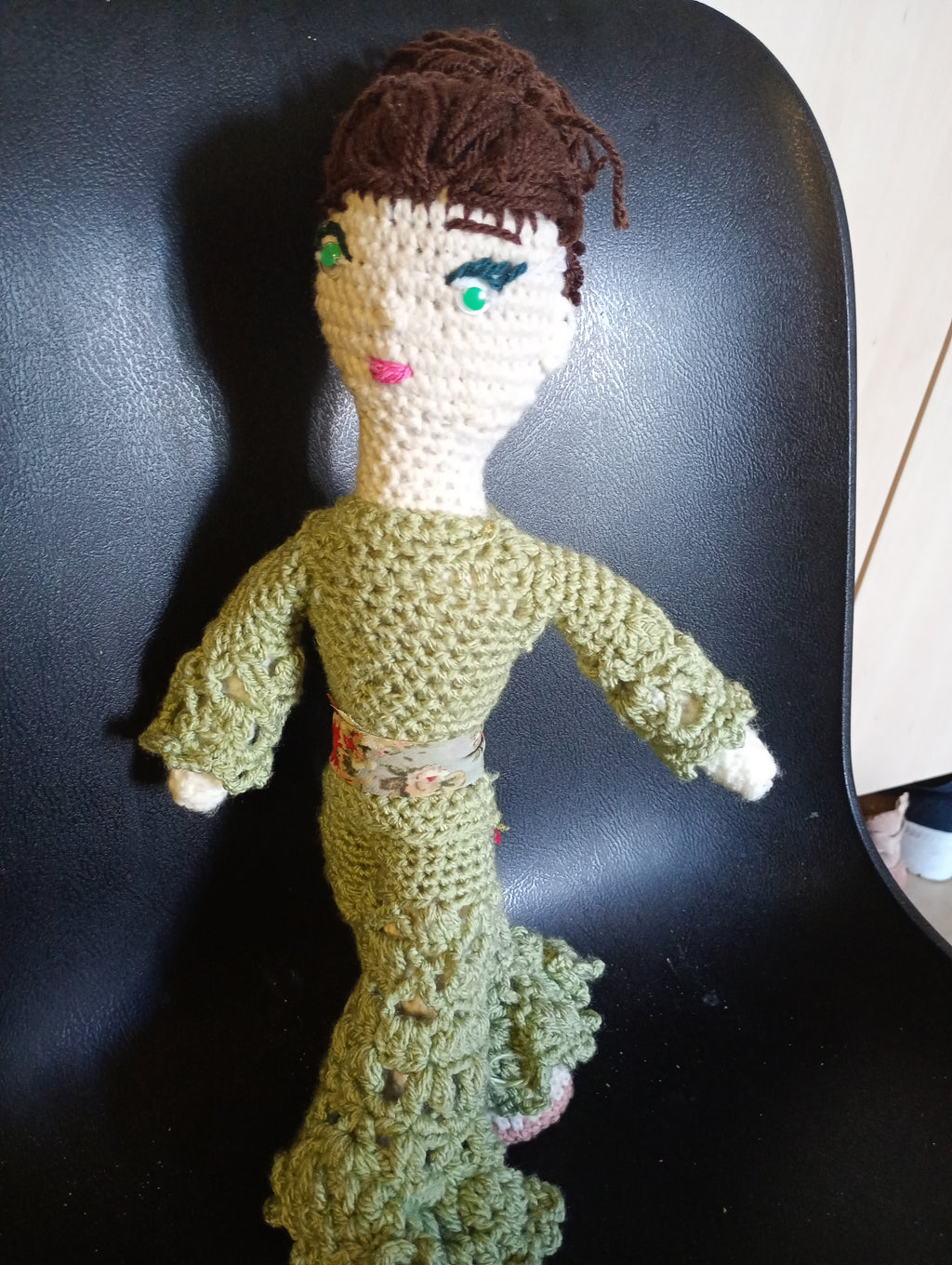 Poupe exsclusive crochet  lady of Economy