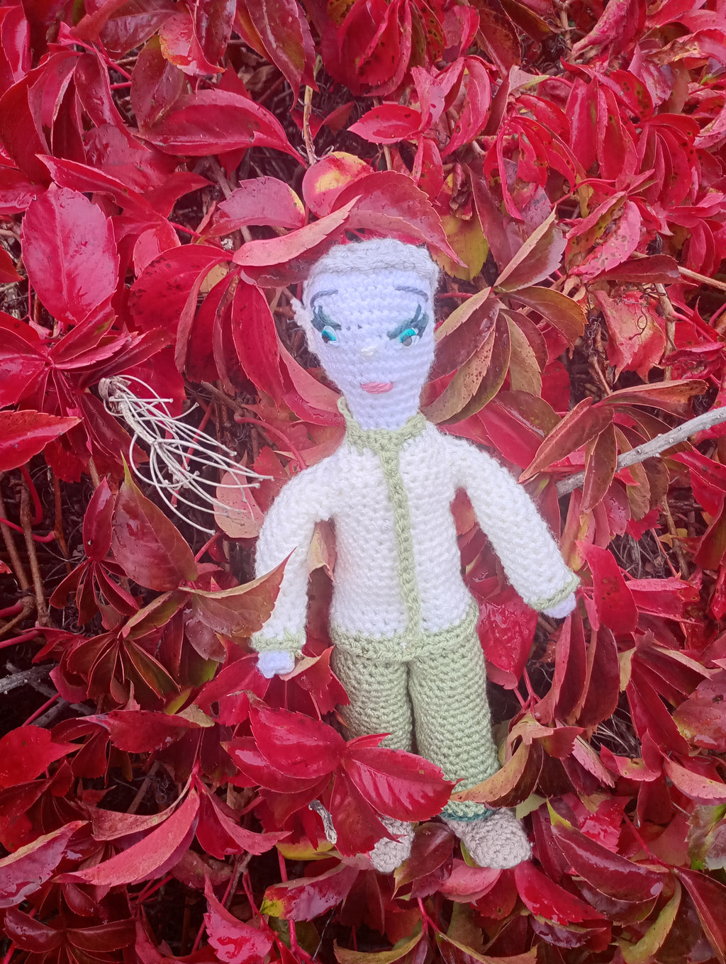 Poupe exsclusive crochet Asclepius