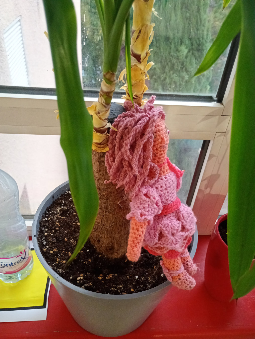 Poupe ecsclusive crochet Fairy of Virtue Kindness 25cm