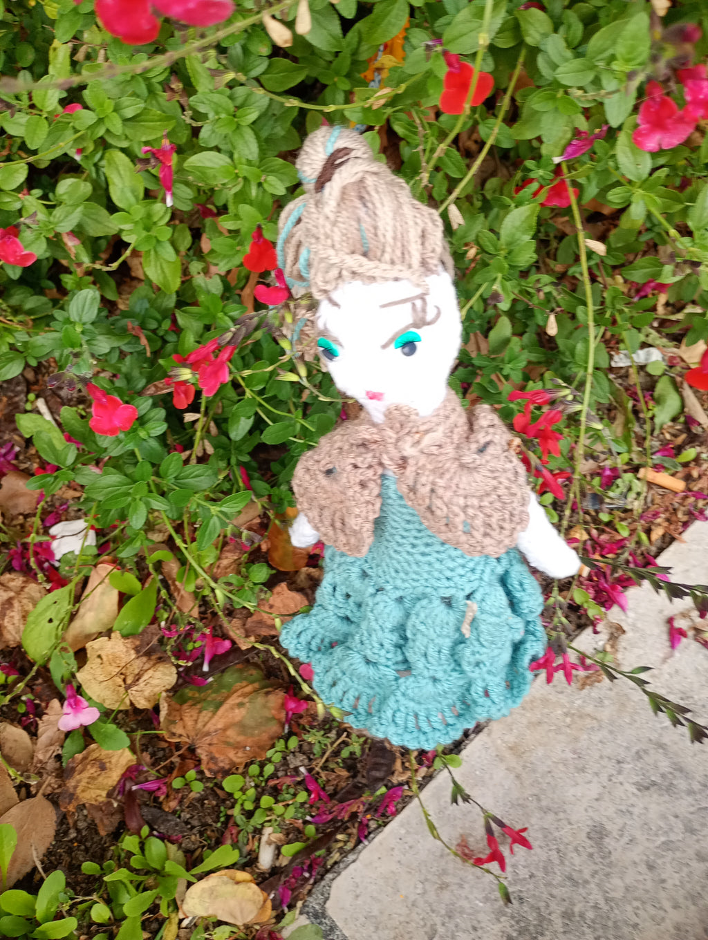 Poupe legend exsclusive crochet Saint Michel 25cm