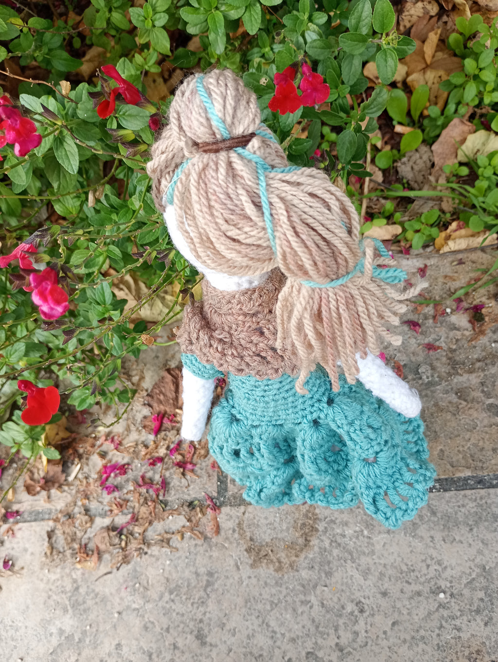 Poupe legend exsclusive crochet Saint Michel 25cm