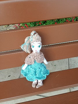 Poupe legend exsclusive crochet Saint Michel 25cm