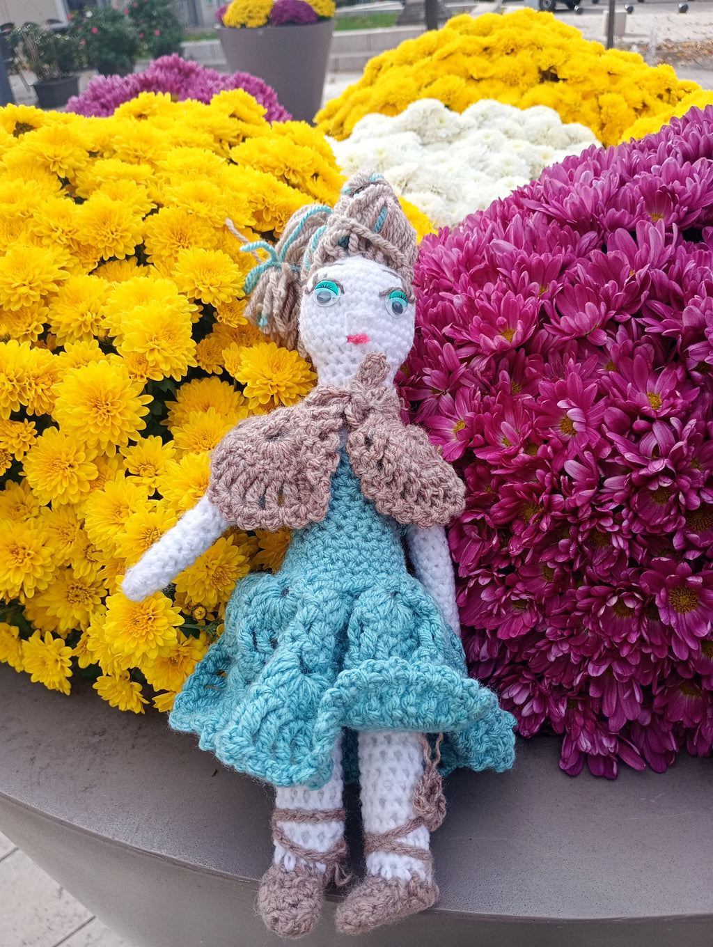 Poupe legend exsclusive crochet Saint Michel 25cm