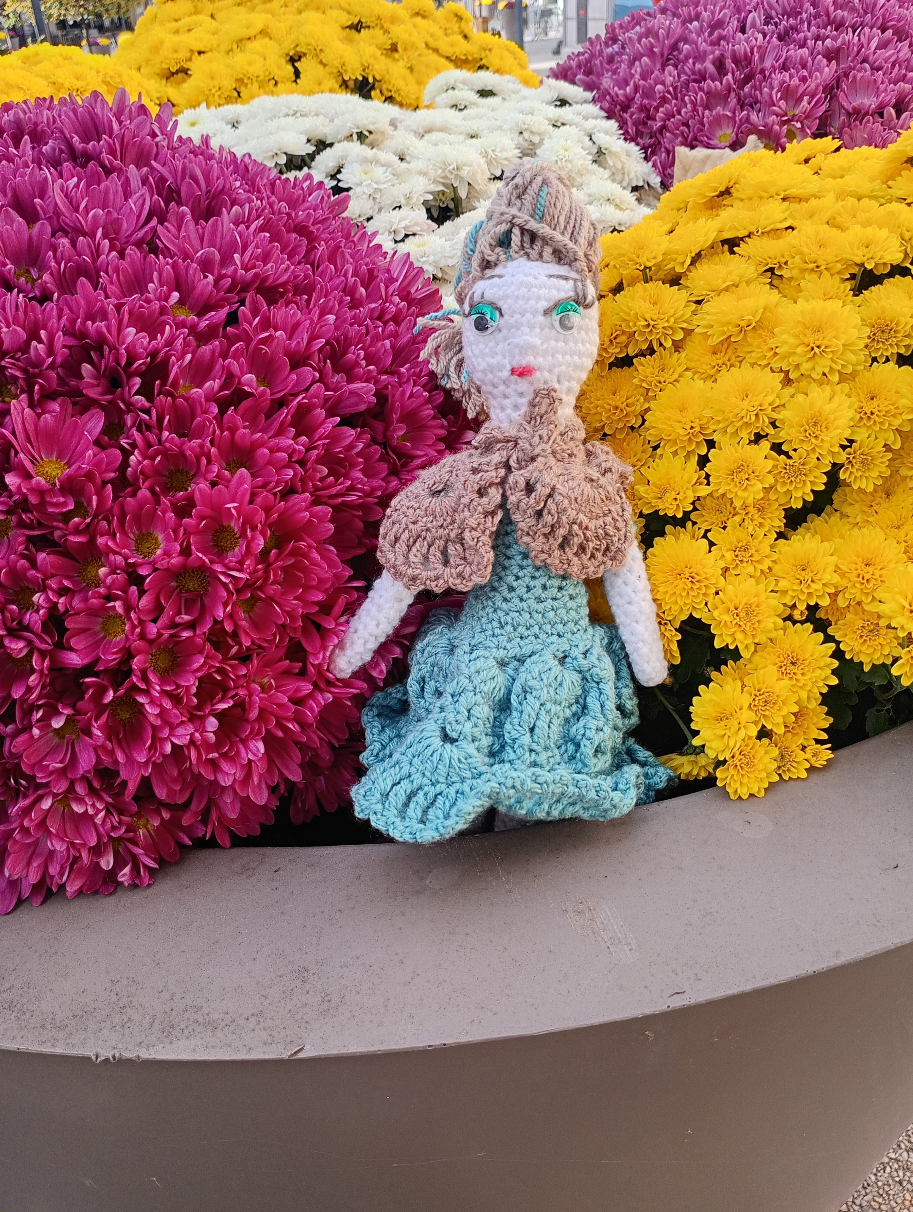 Poupe legend exsclusive crochet Saint Michel 25cm