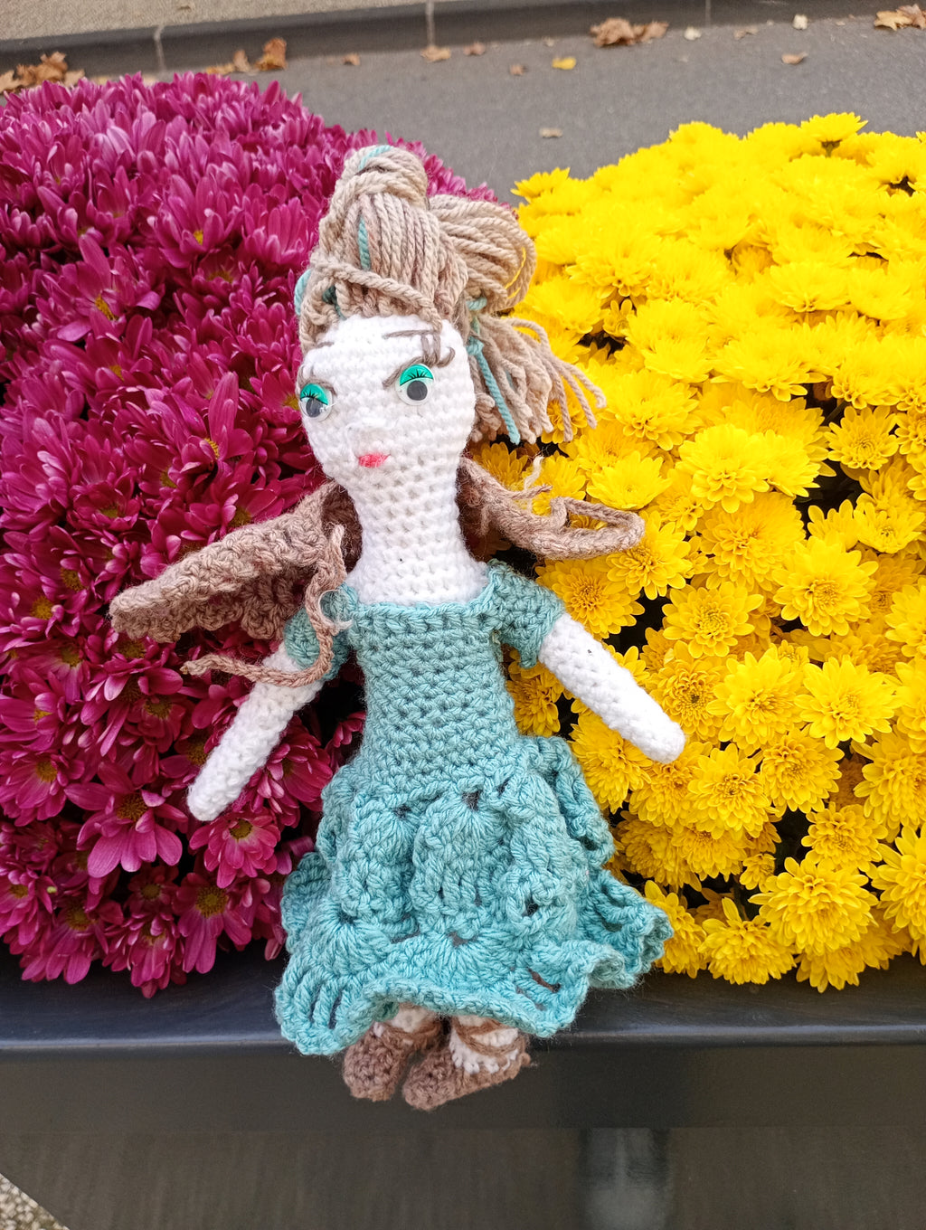 Poupe legend exsclusive crochet Saint Michel 25cm