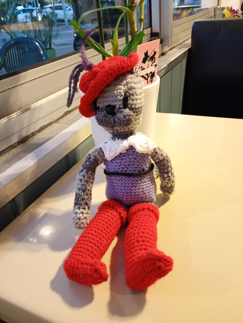 Poupe legend exsclusive crochet Chat Botte