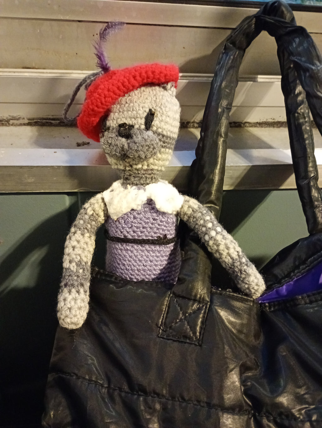 Poupe legend exsclusive crochet Chat Botte