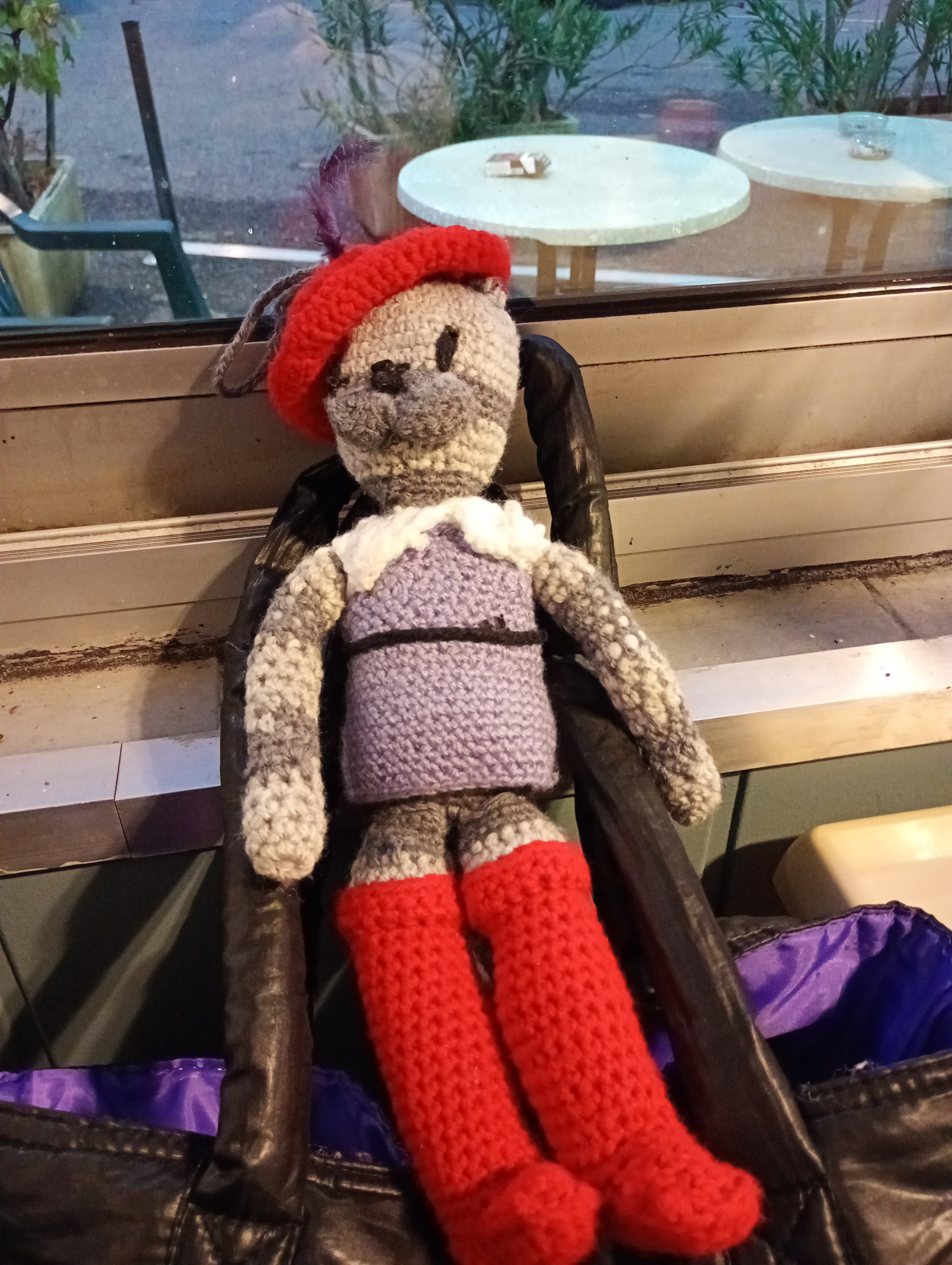 Poupe legend exsclusive crochet Chat Botte