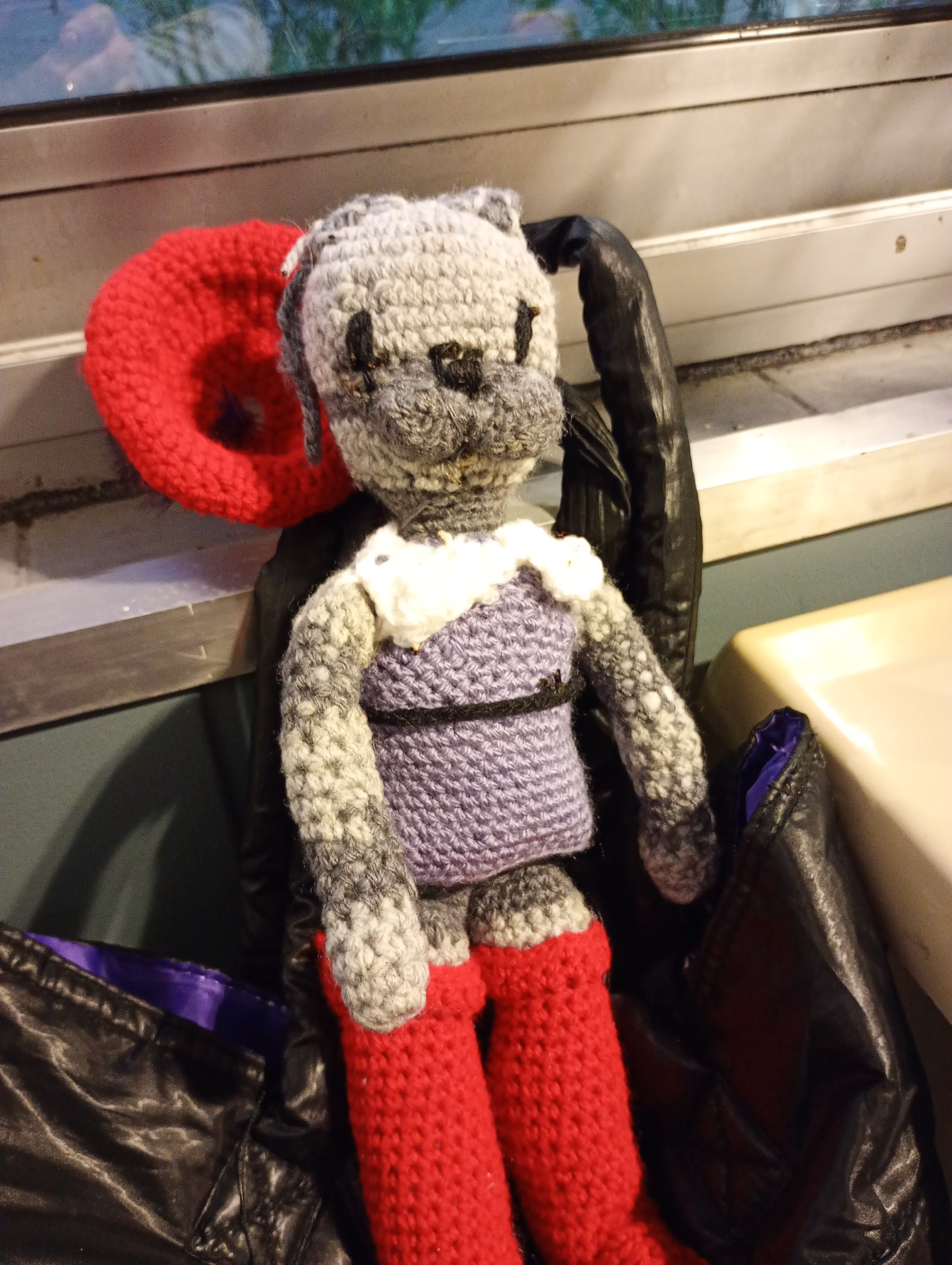 Poupe legend exsclusive crochet Chat Botte