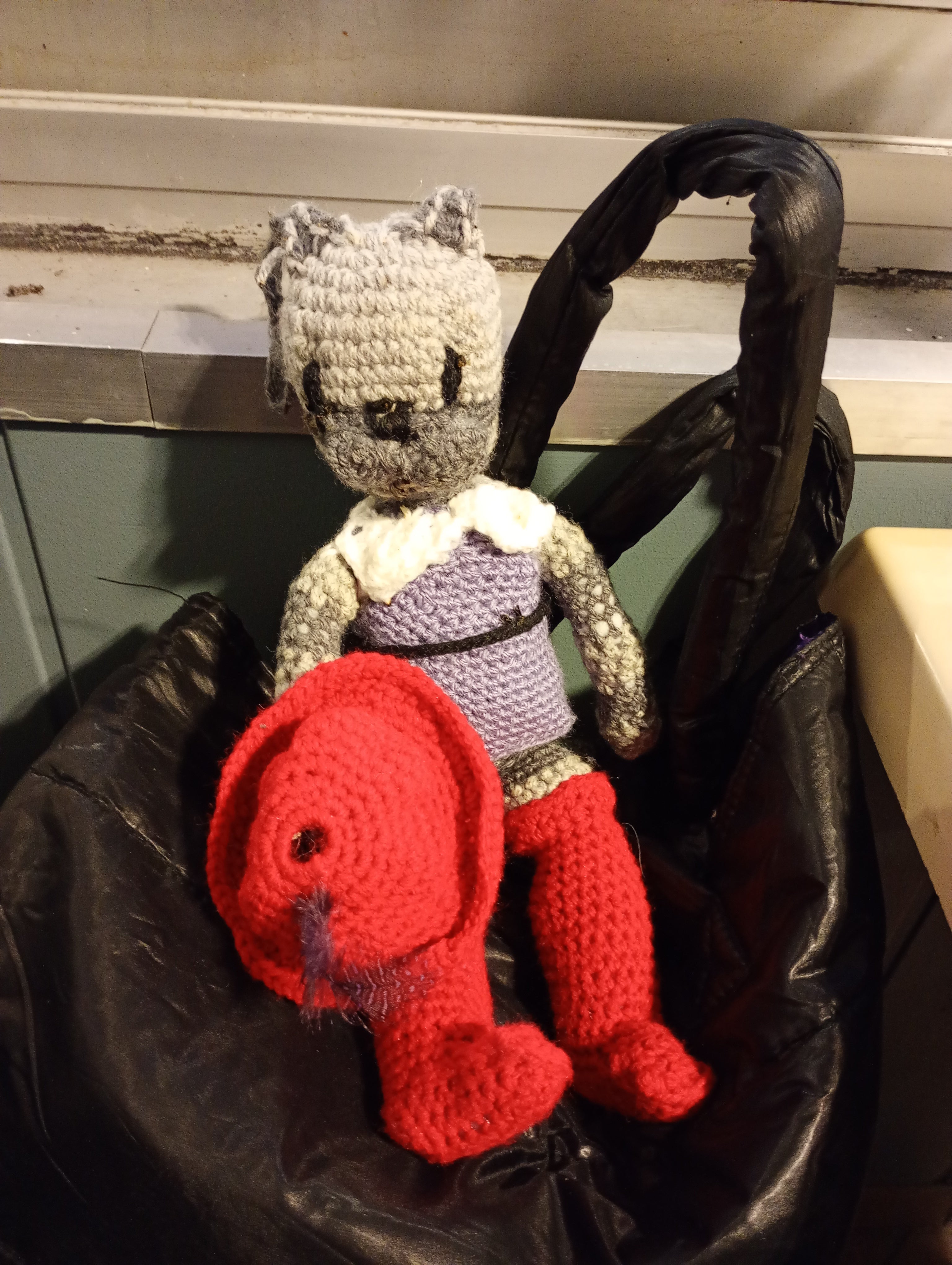 Poupe legend exsclusive crochet Chat Botte