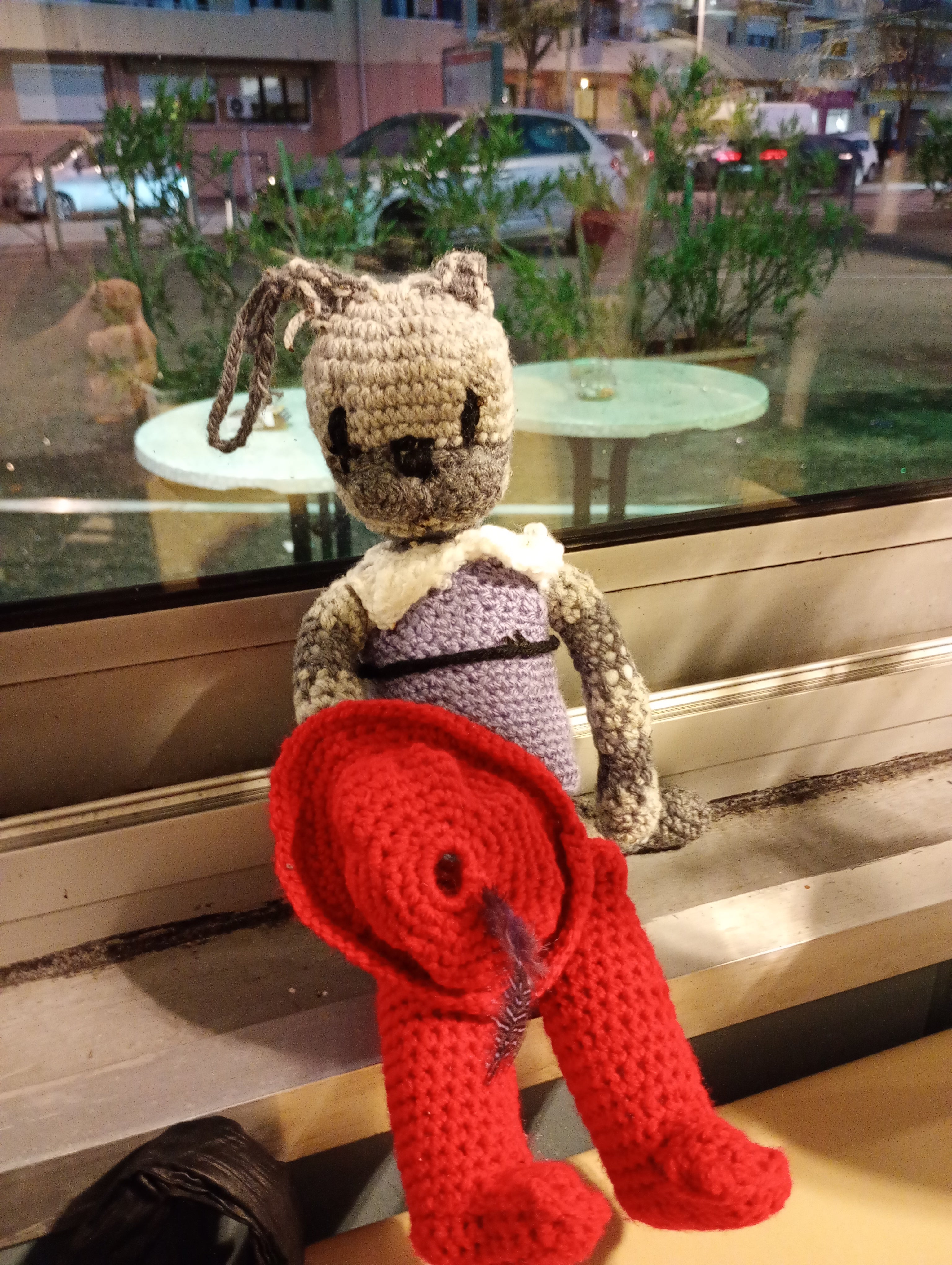 Poupe legend exsclusive crochet Chat Botte