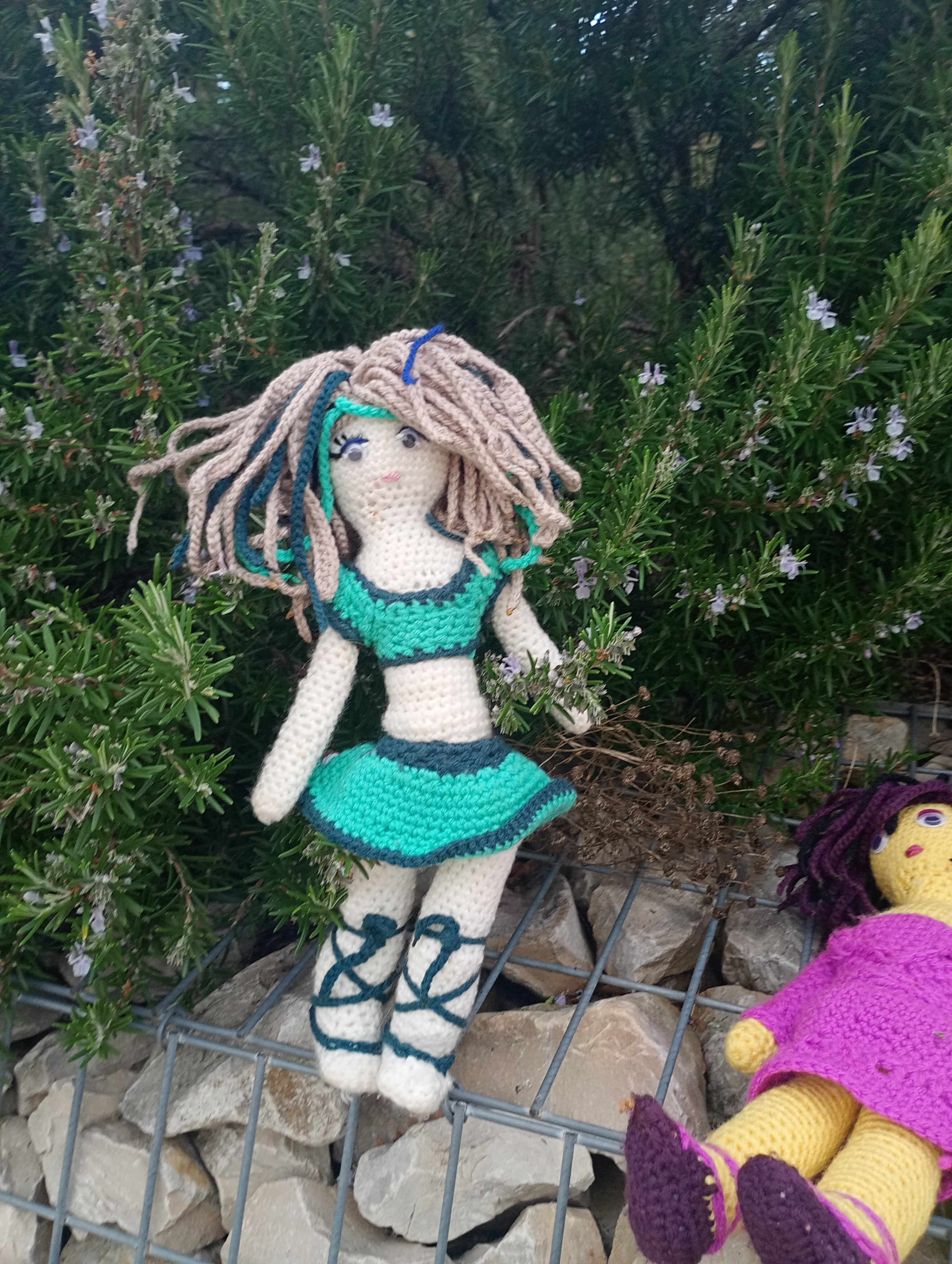 Poupe legend exsclusive crochet Fansers