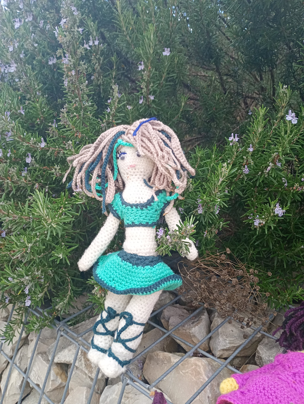 Poupe legend exsclusive crochet Fansers