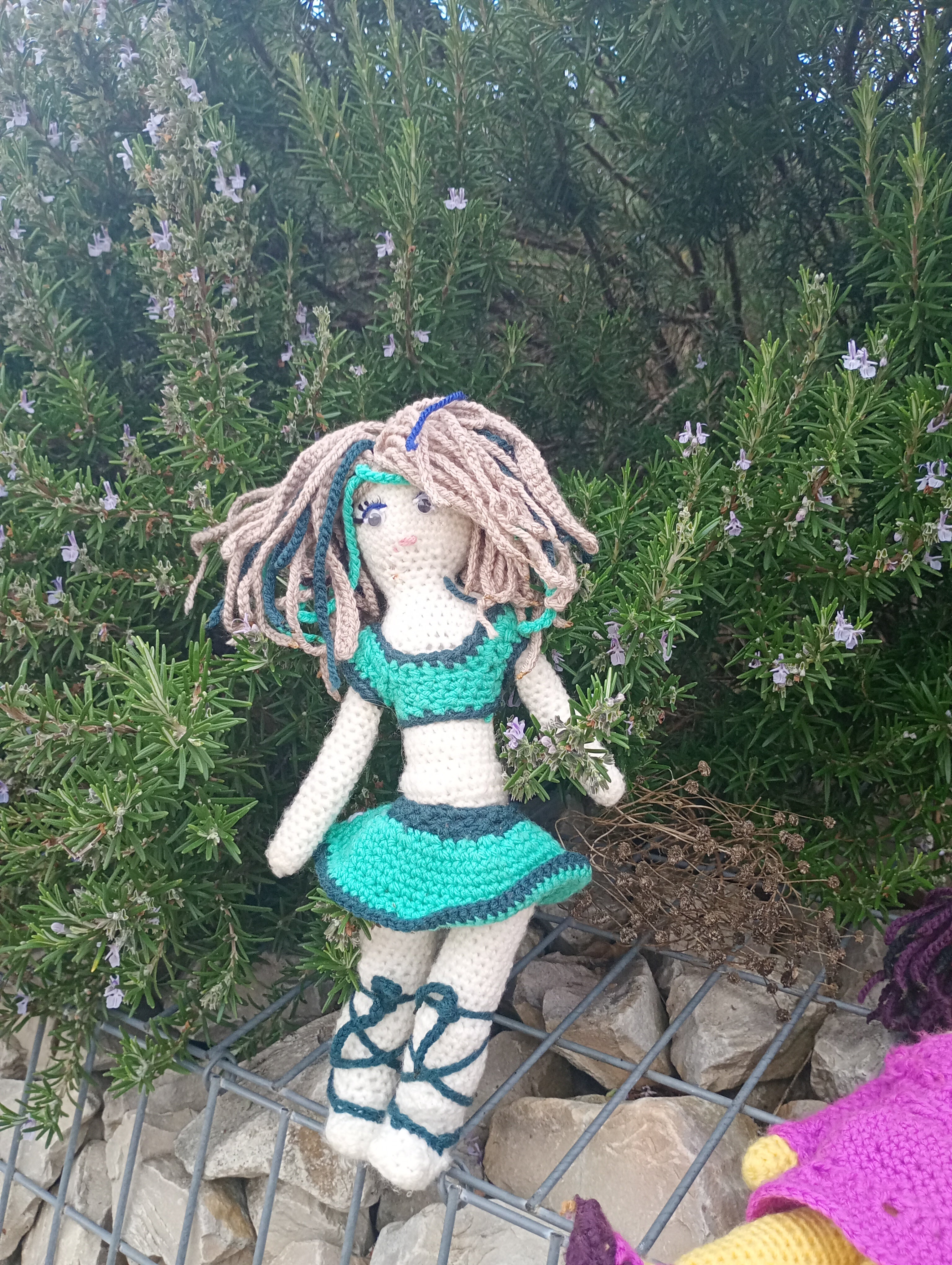 Poupe legend exsclusive crochet Fansers