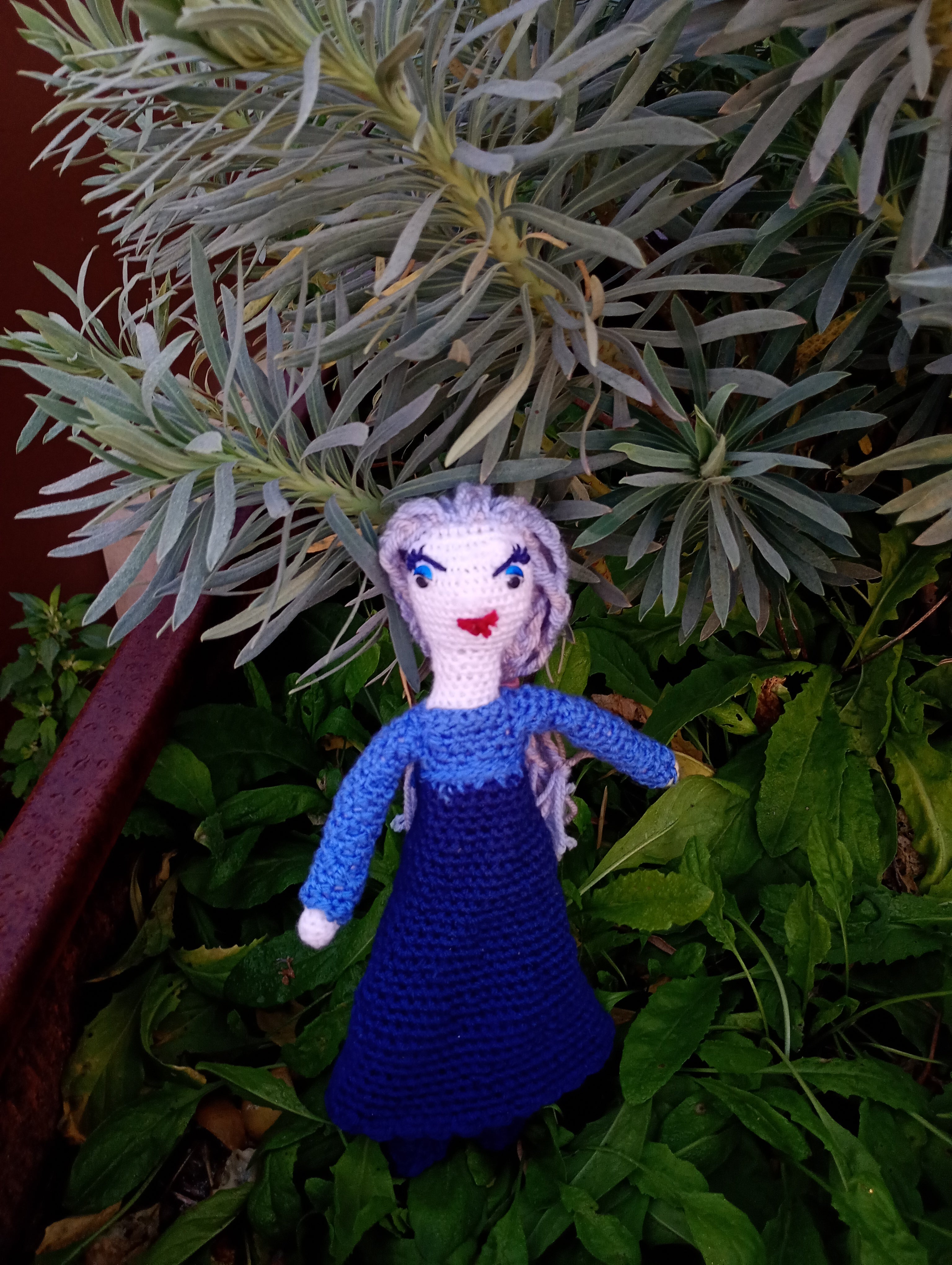 Poupe legend exsclusive crochet  Sagesde35cm 25cm