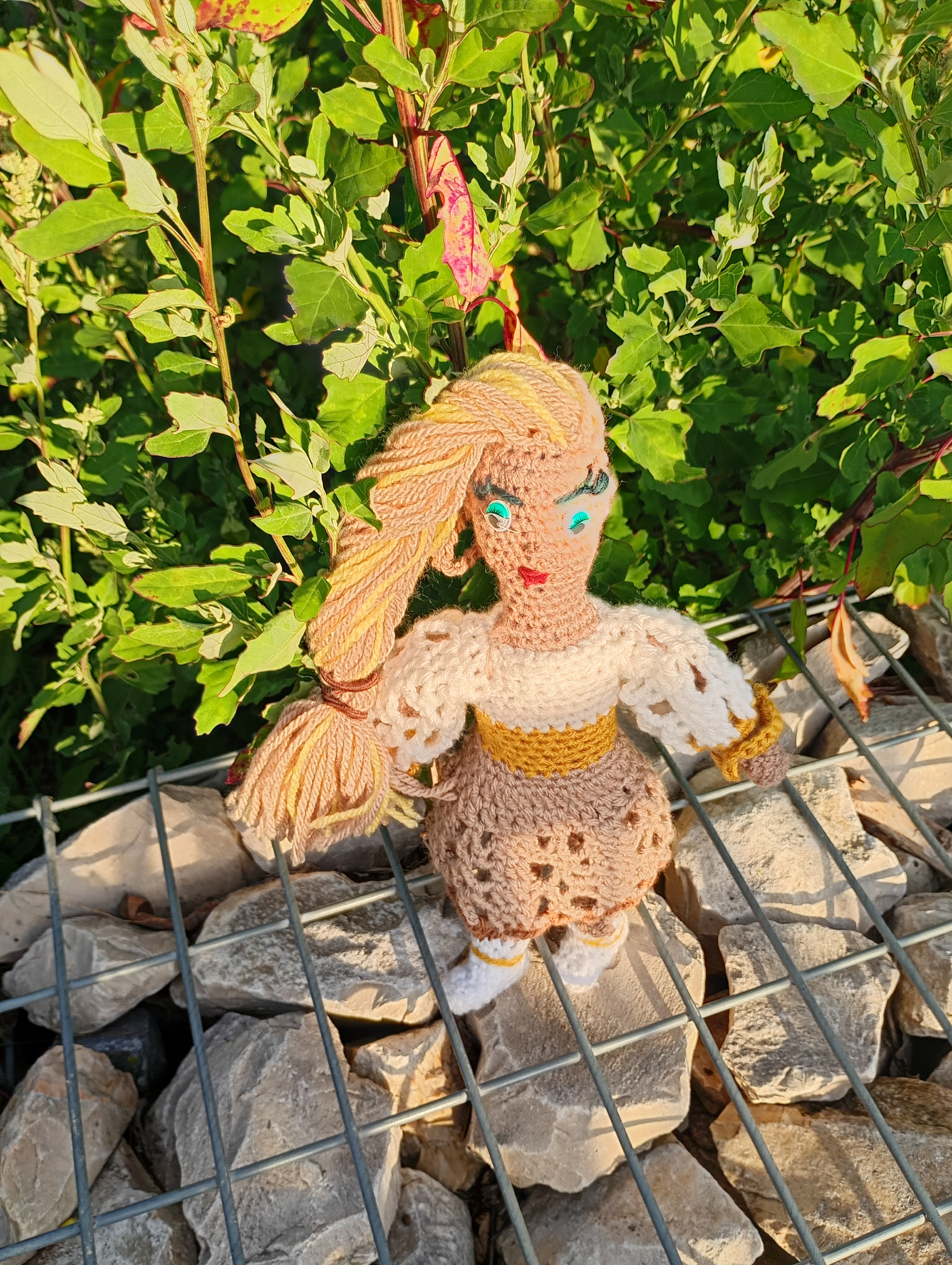 Poupe legend exsclusive crochet  La Fee. La Patience 25cm