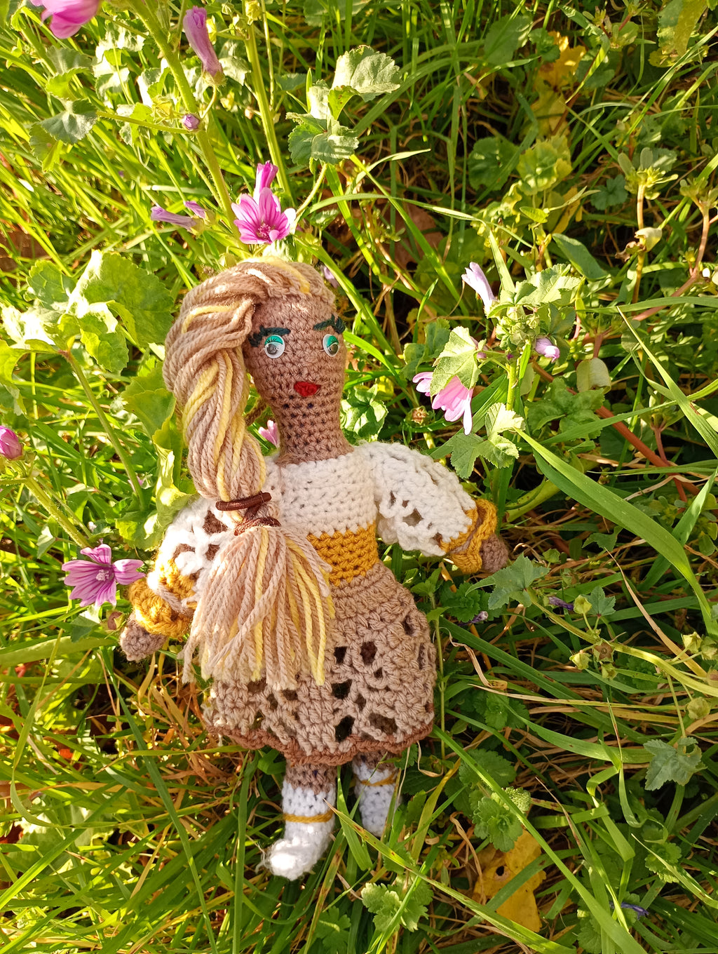 Poupe legend exsclusive crochet  La Fee. La Patience 25cm