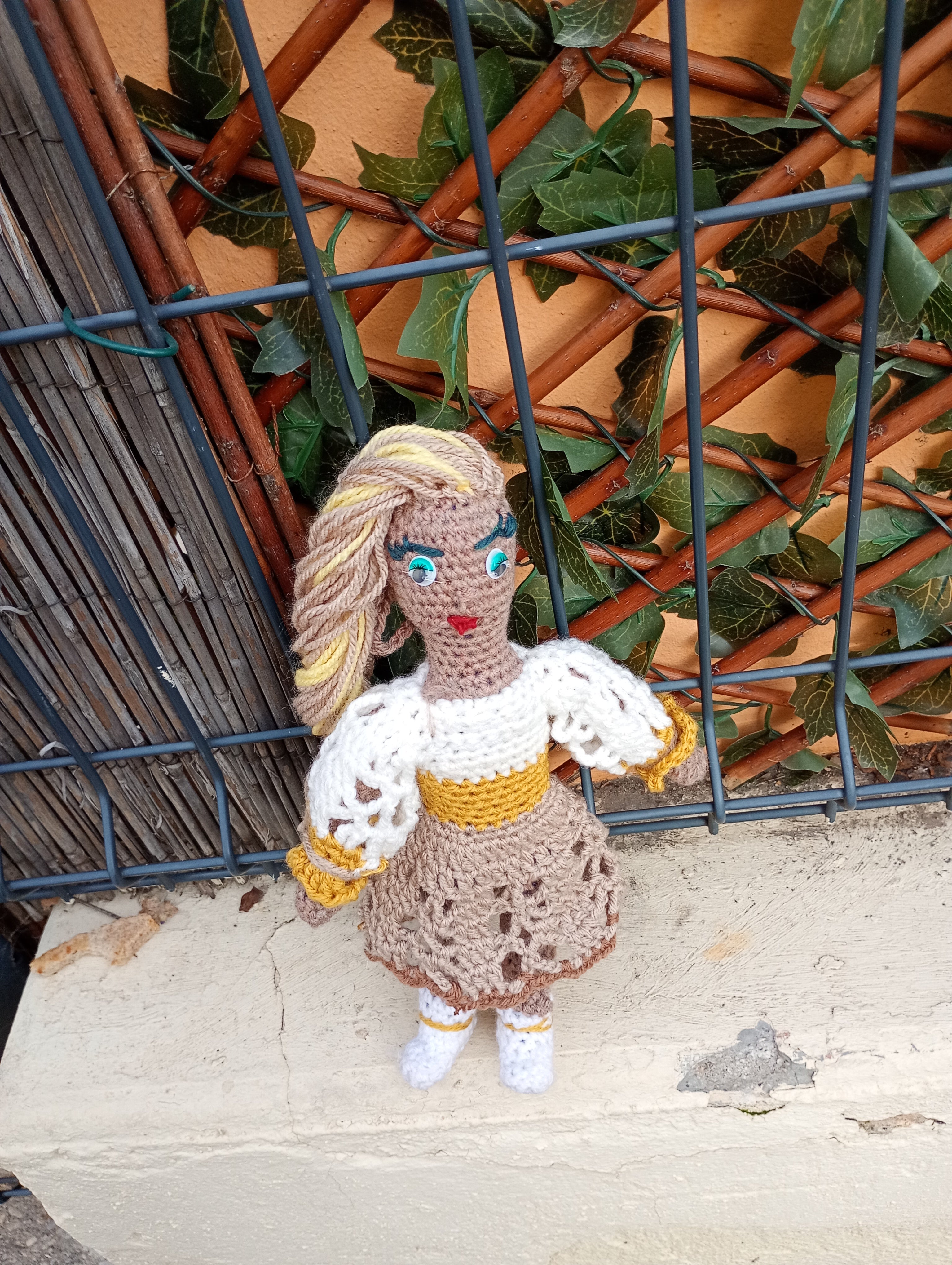 Poupe legend exsclusive crochet  La Fee. La Patience 25cm