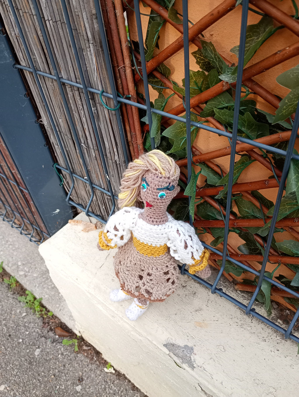 Poupe legend exsclusive crochet  La Fee. La Patience 25cm