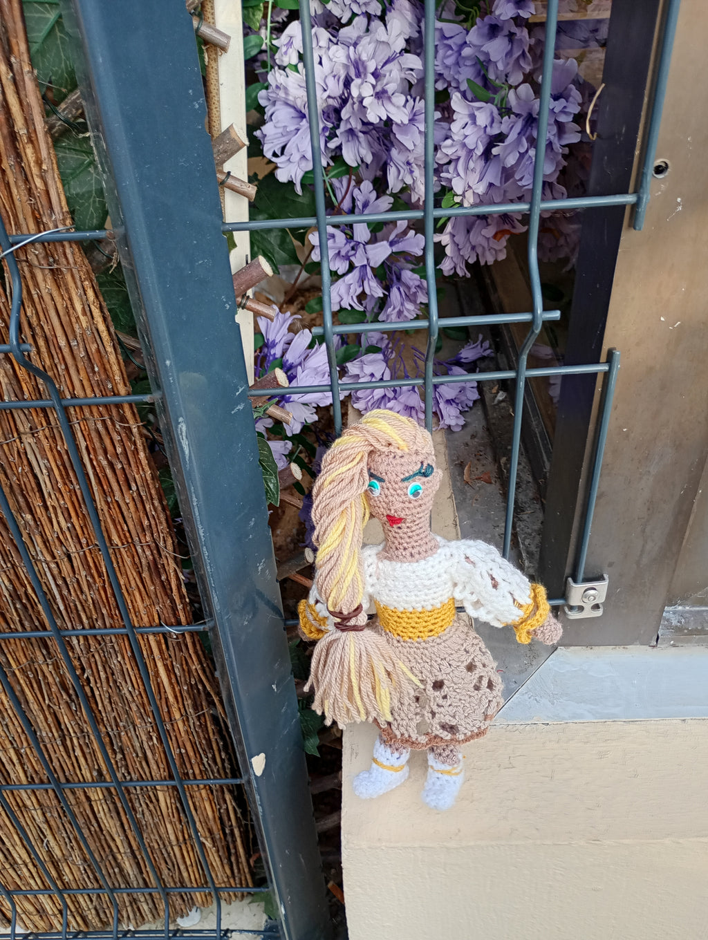 Poupe legend exsclusive crochet  La Fee. La Patience 25cm